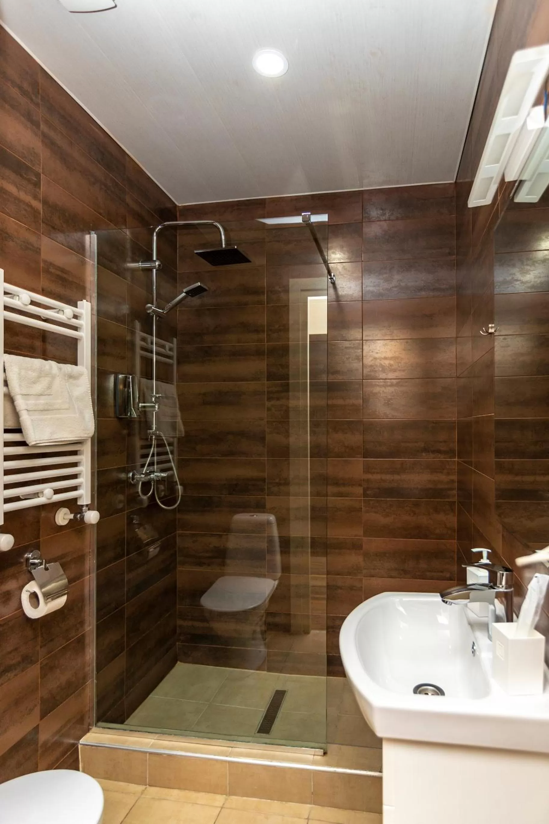 Shower, Bathroom in Hotello
