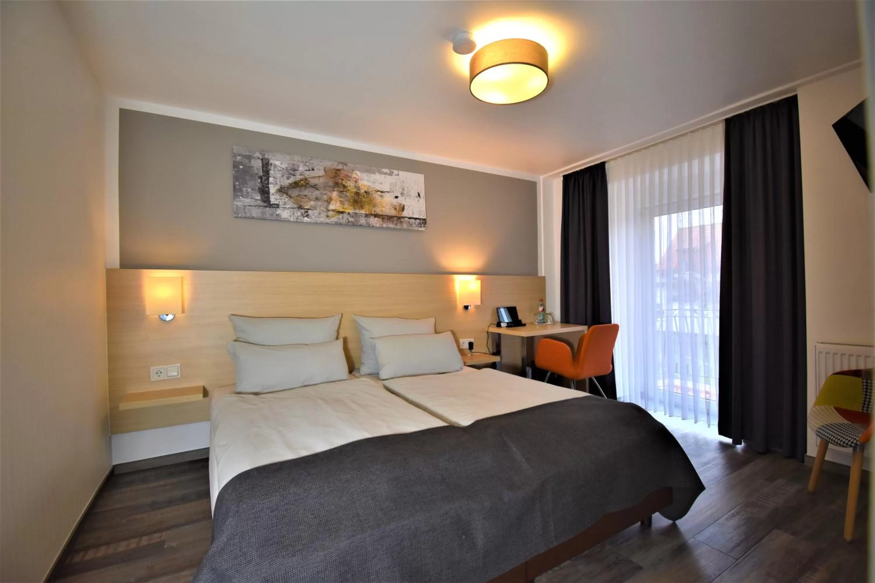 Bed in Altes Eishaus, Hotel & Restaurant