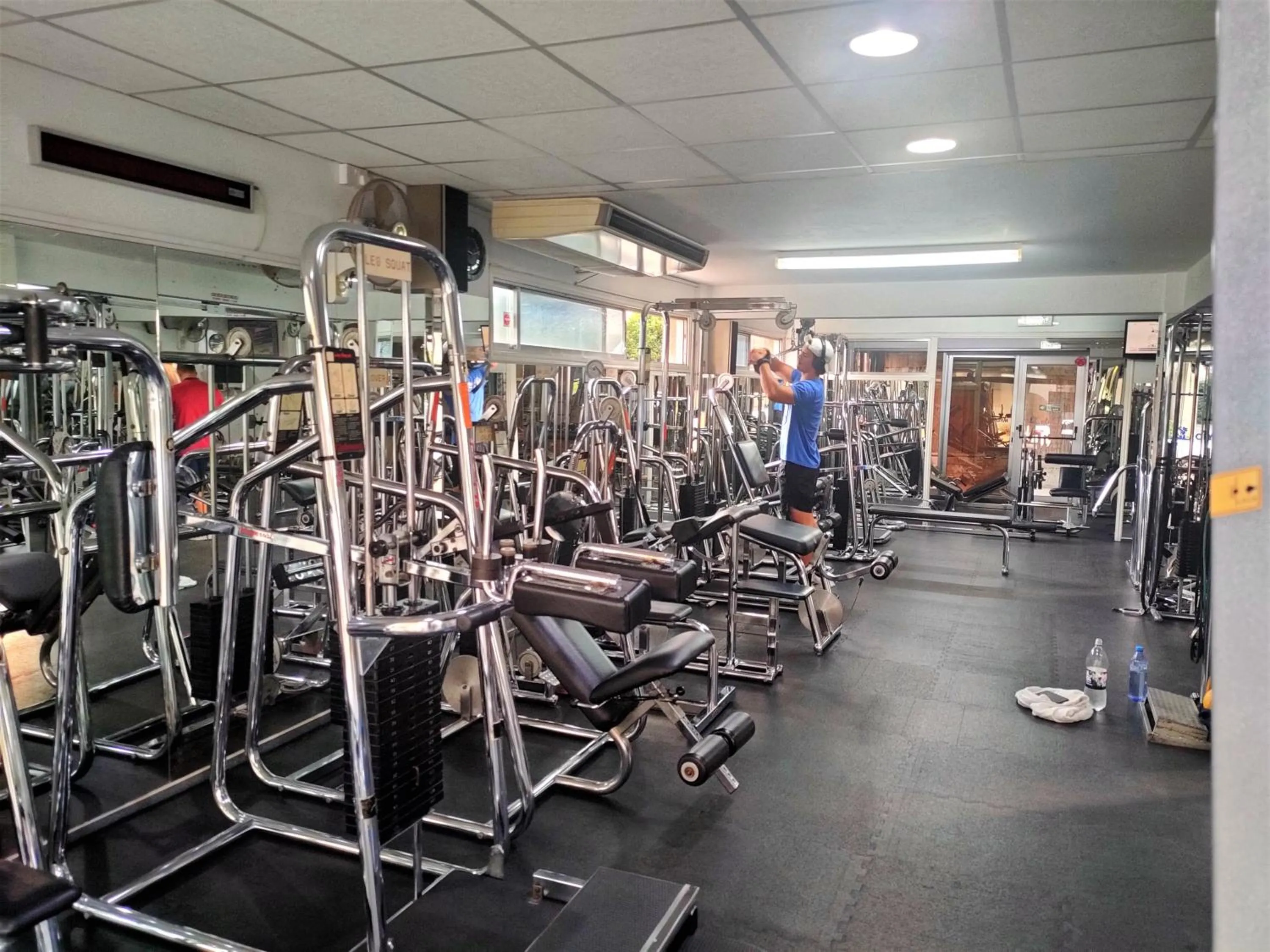 Fitness centre/facilities in Almond Business Hotel