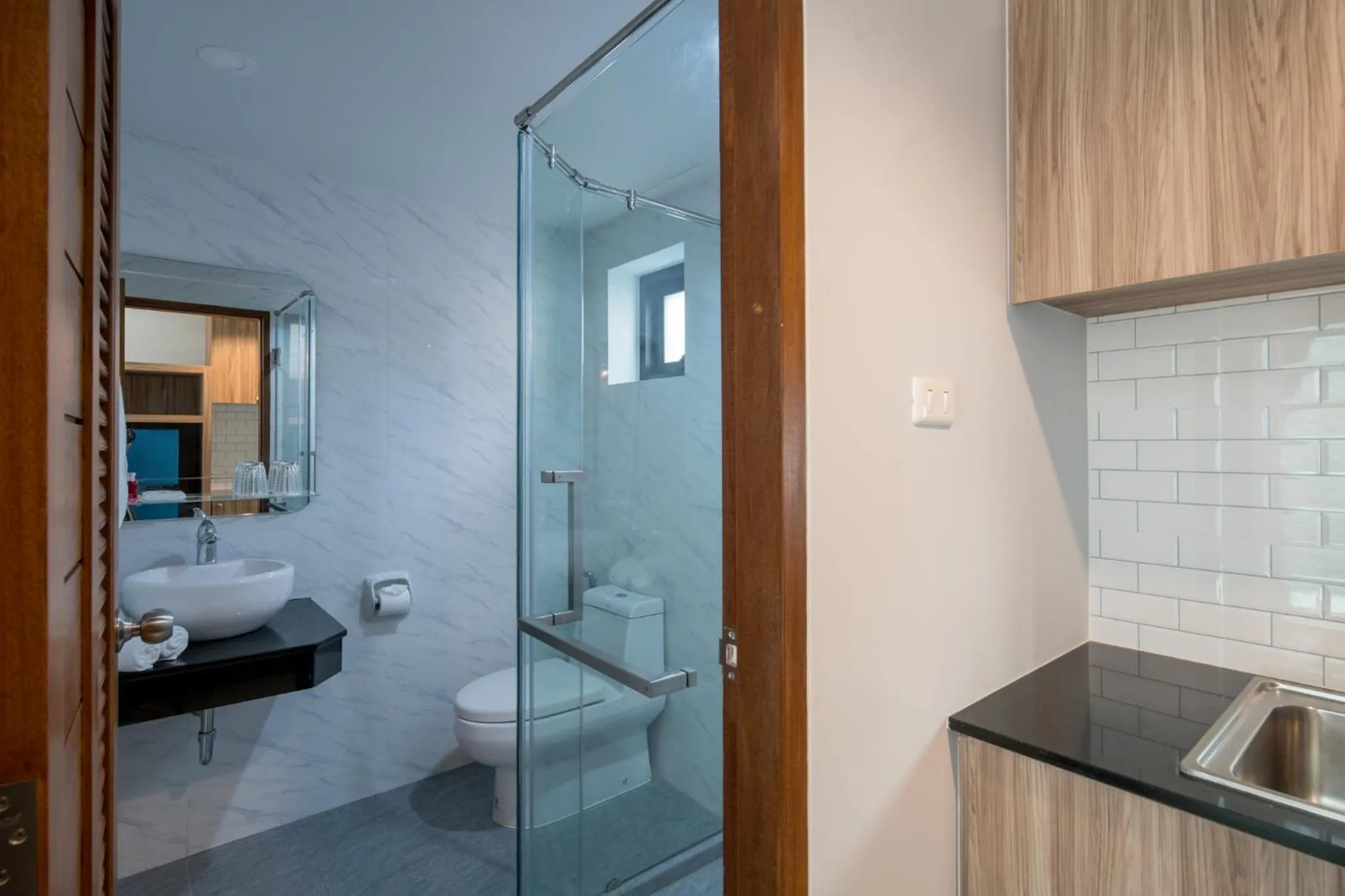 Bathroom in Peace Blue Naiharn Naturist Resort Phuket SHA Extra Plus