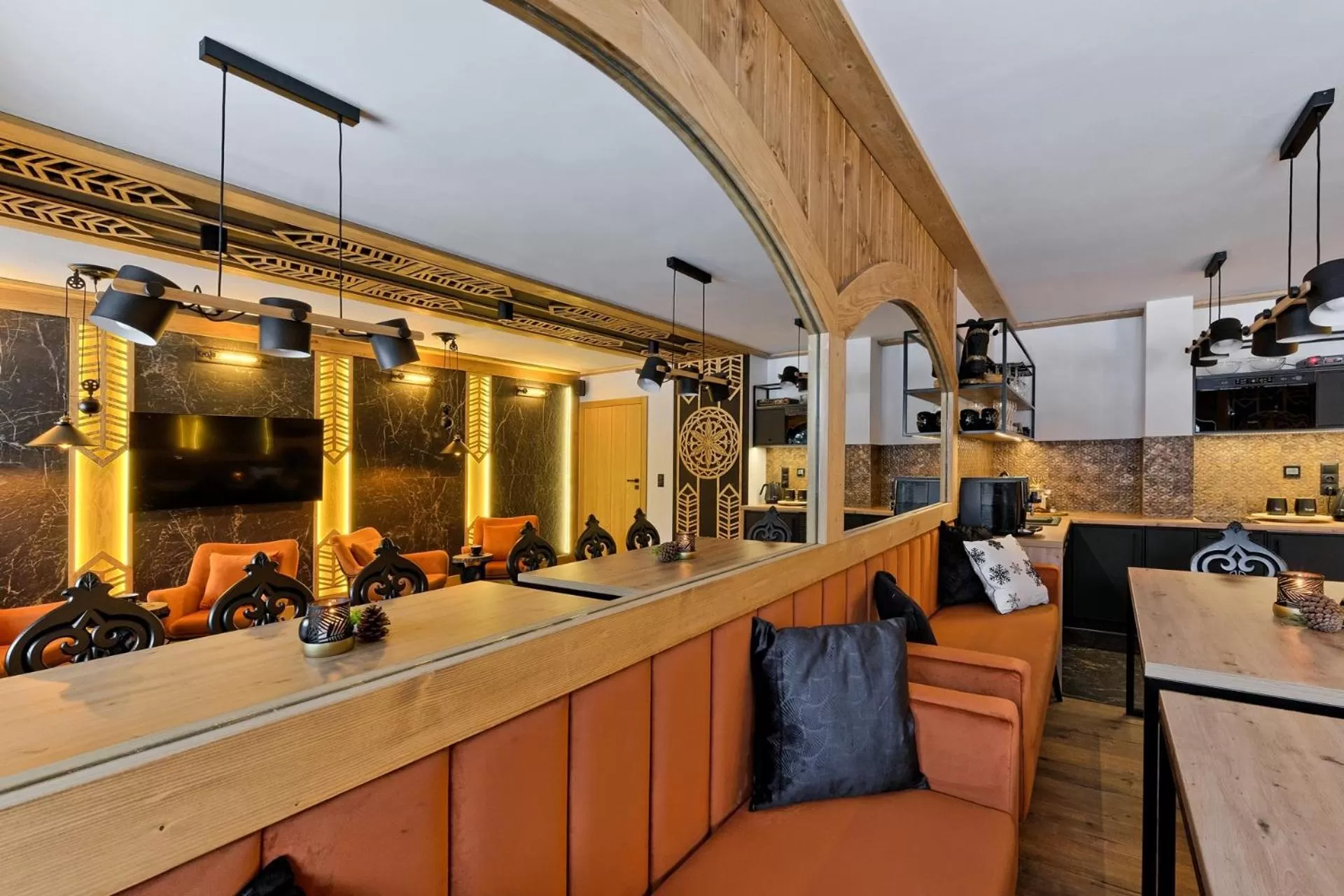 Living room in Rezydencja Górska Odkryj Zakopane