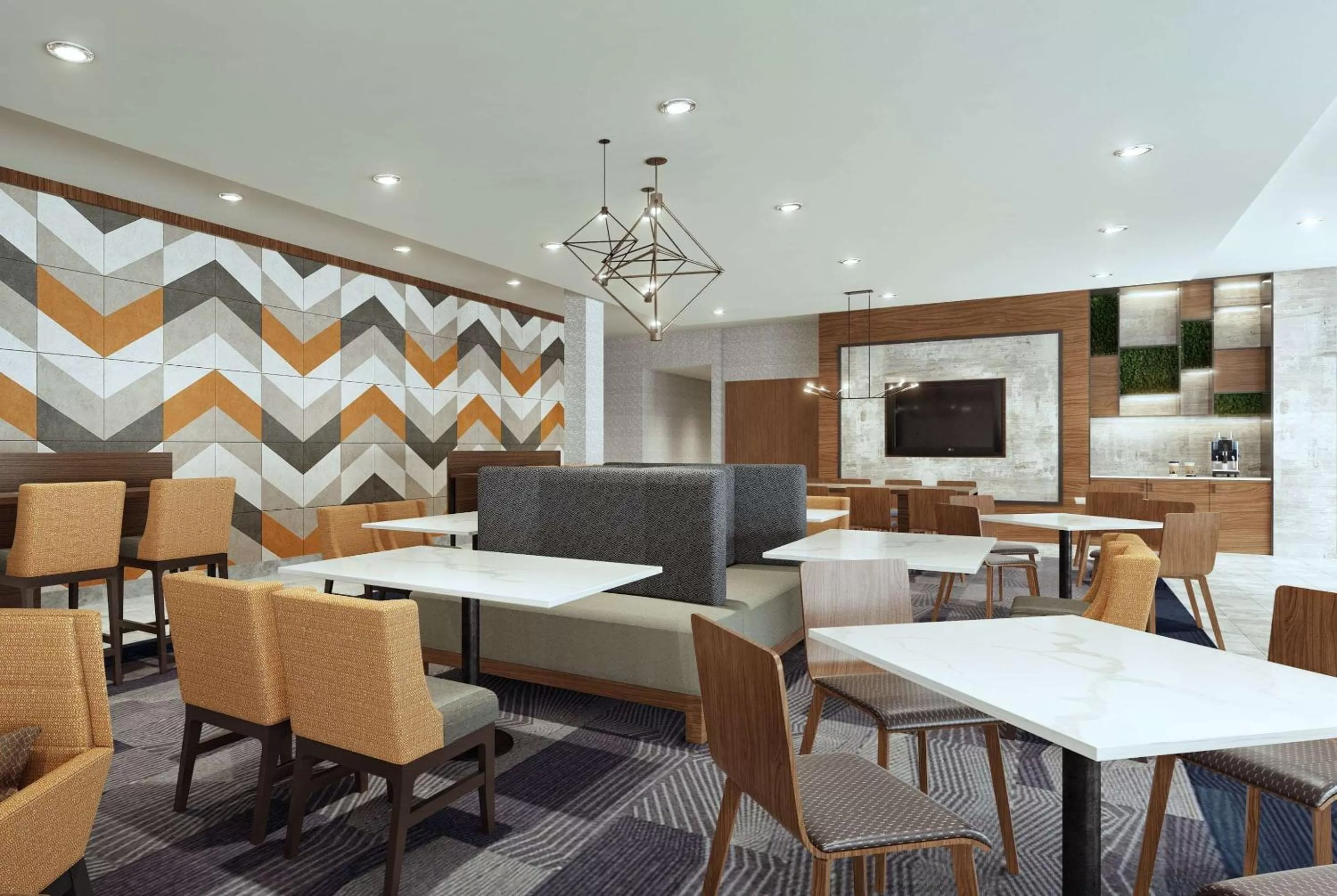 Lobby or reception in La Quinta Inn & Suites Limon by Wyndham