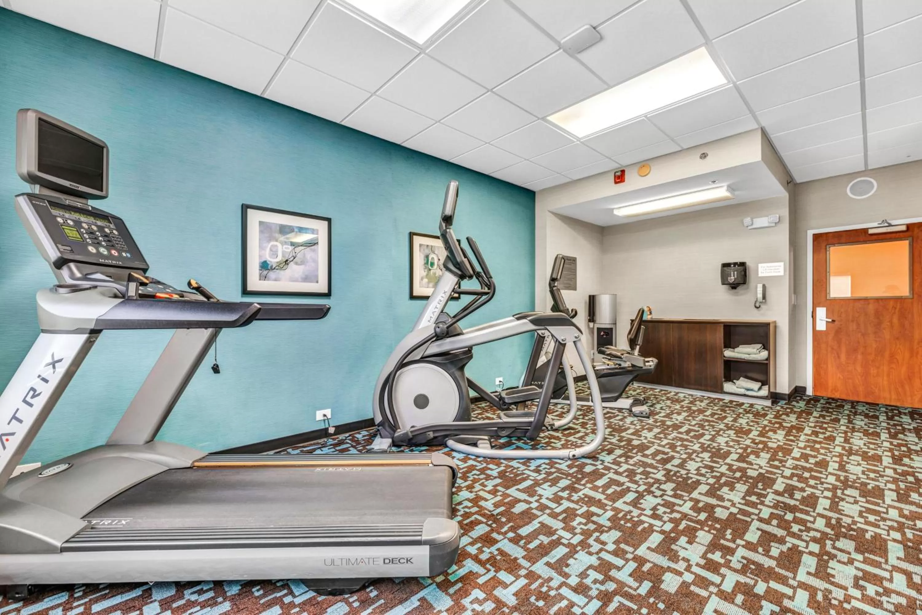 Fitness centre/facilities in Fairfield Inn by Marriott Lumberton