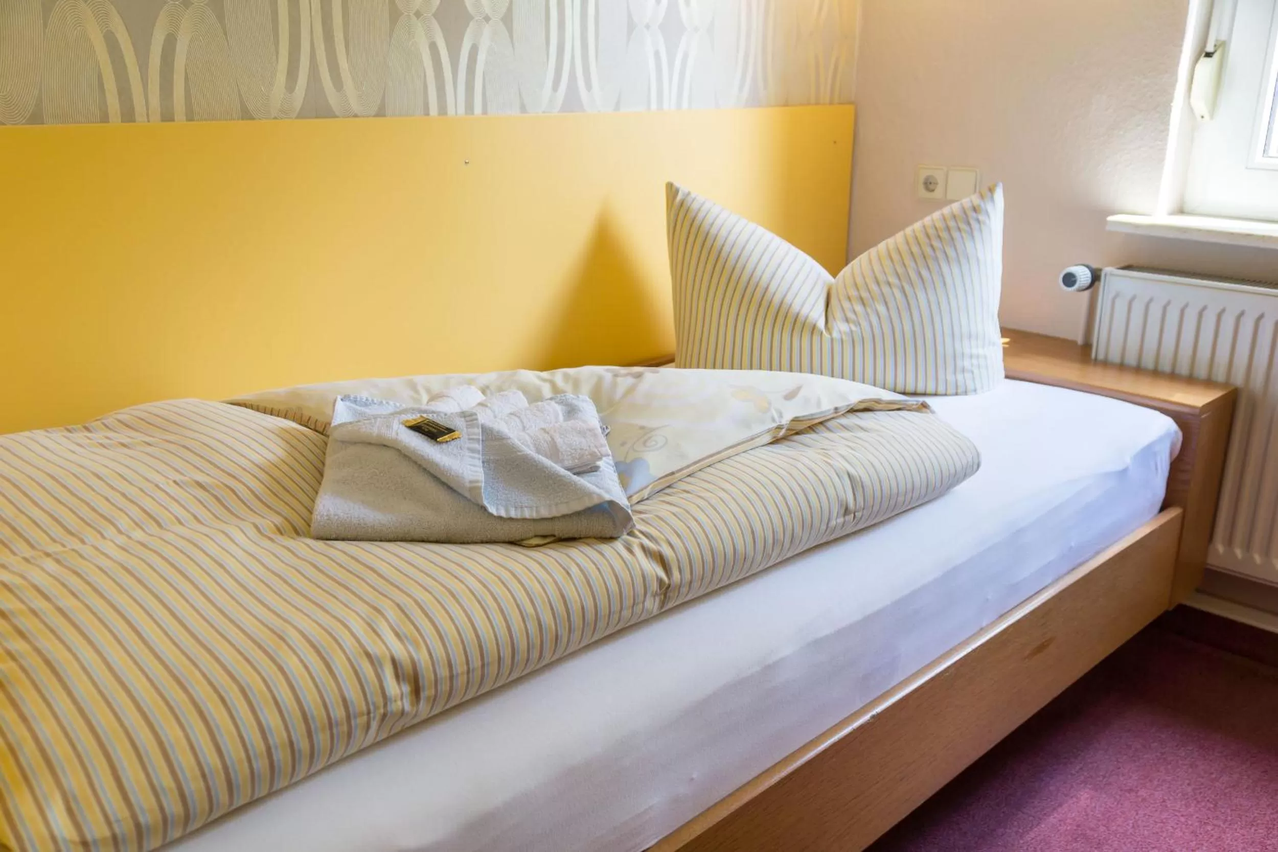 Bed in Hotel zur Post in Wurzen