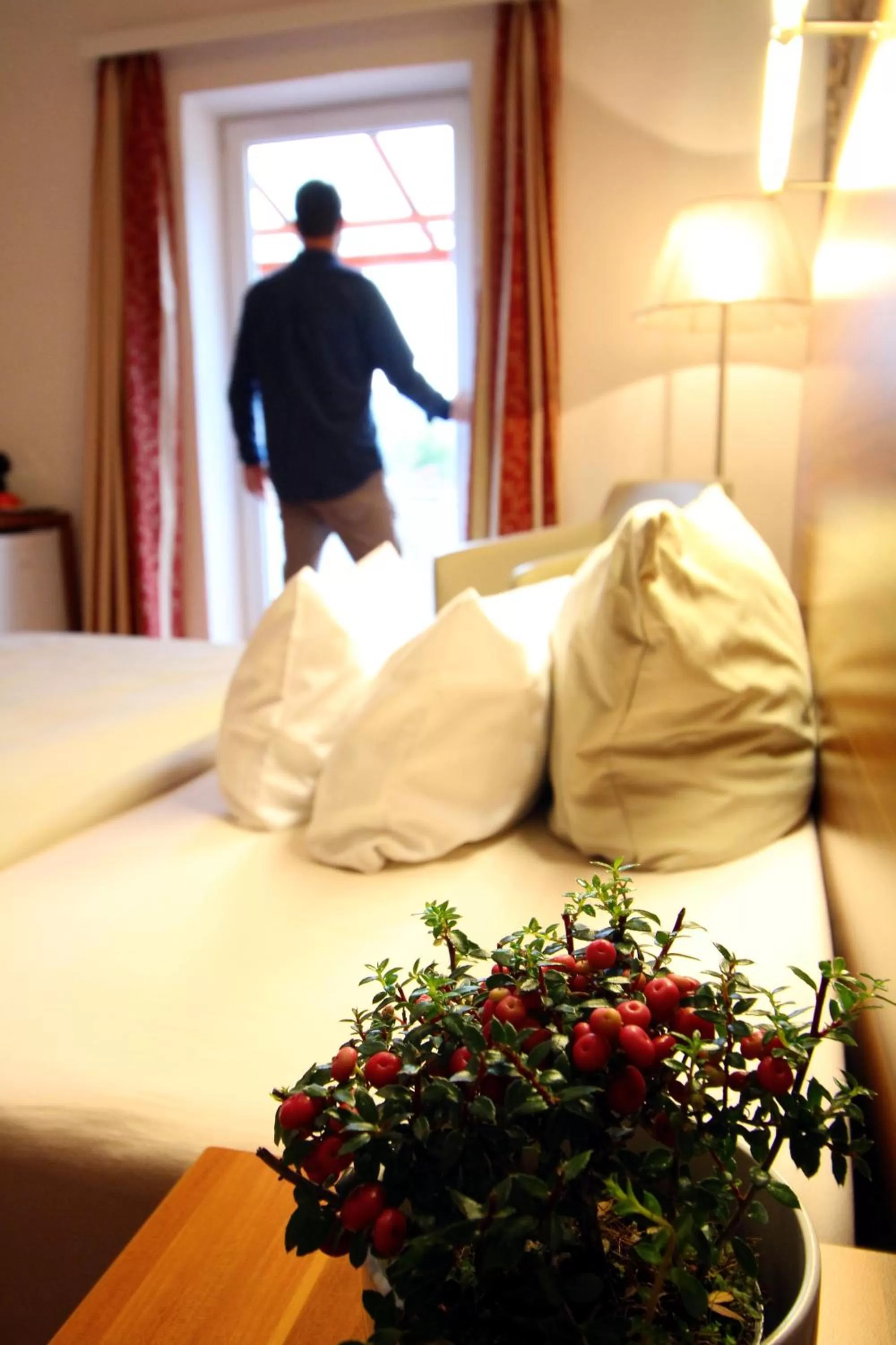 Photo of the whole room, Bed in Hotel Almrausch