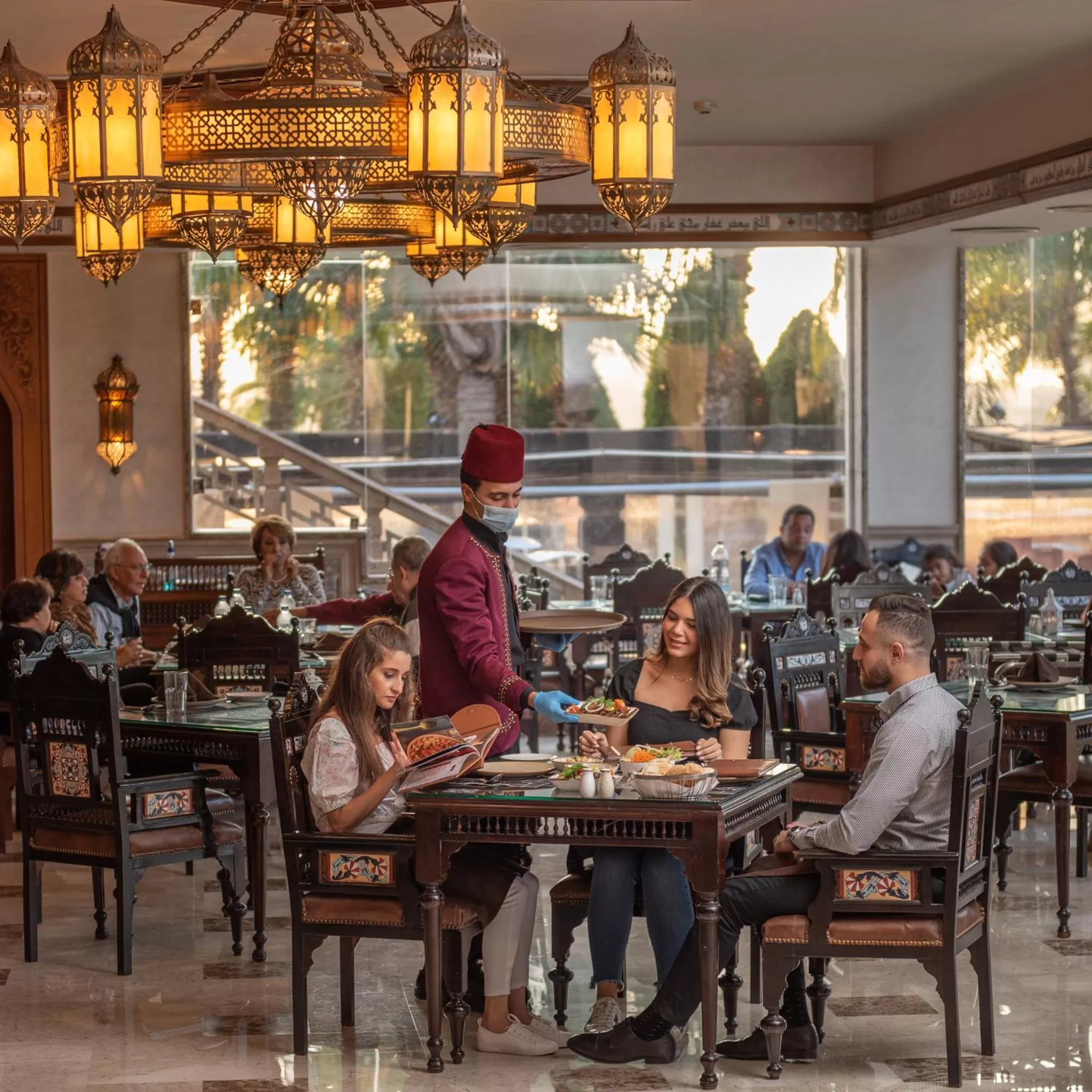 Restaurant/places to eat in Al Masa Hotel Nasr City