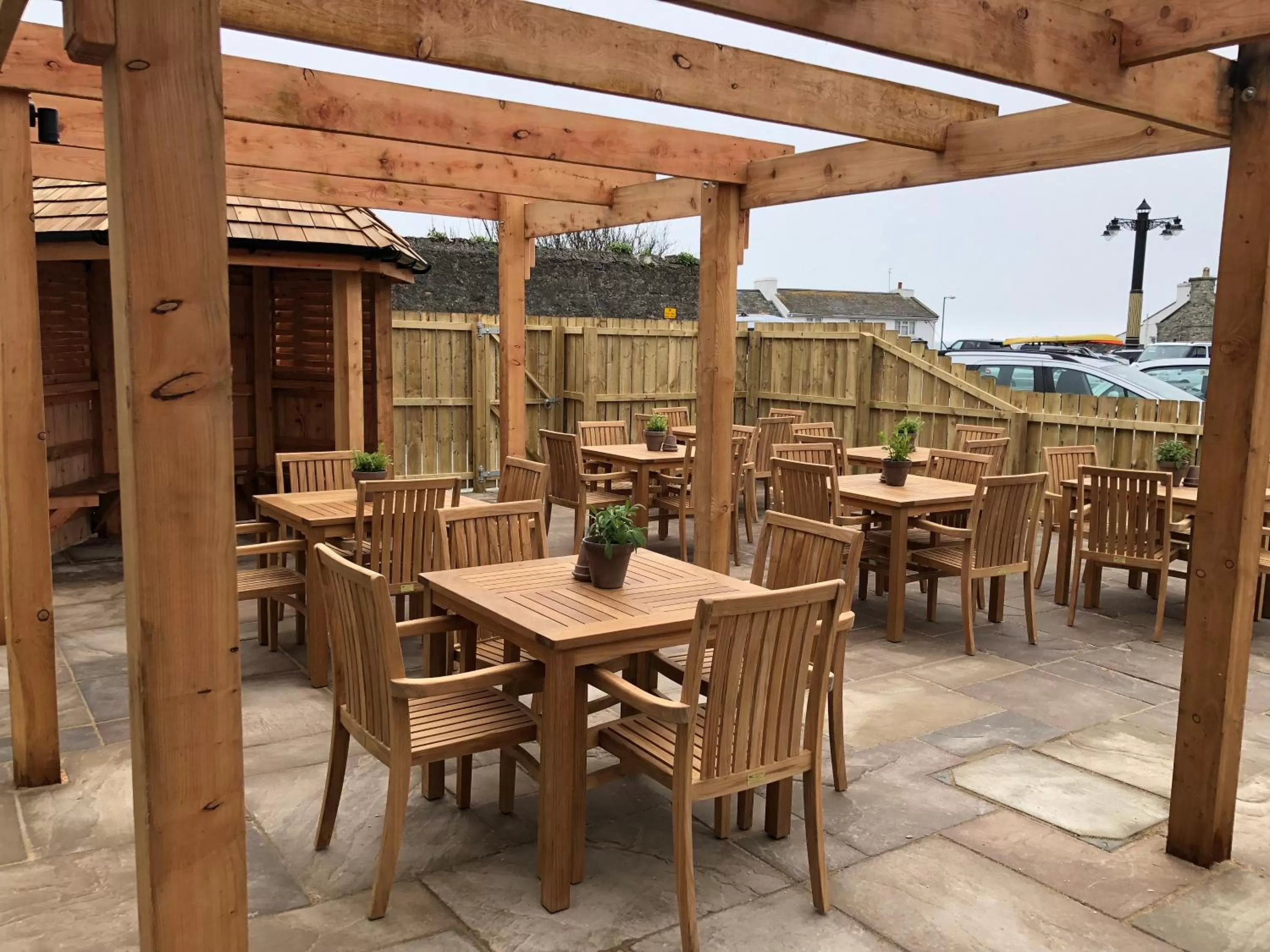 Balcony/Terrace in The George Hotel