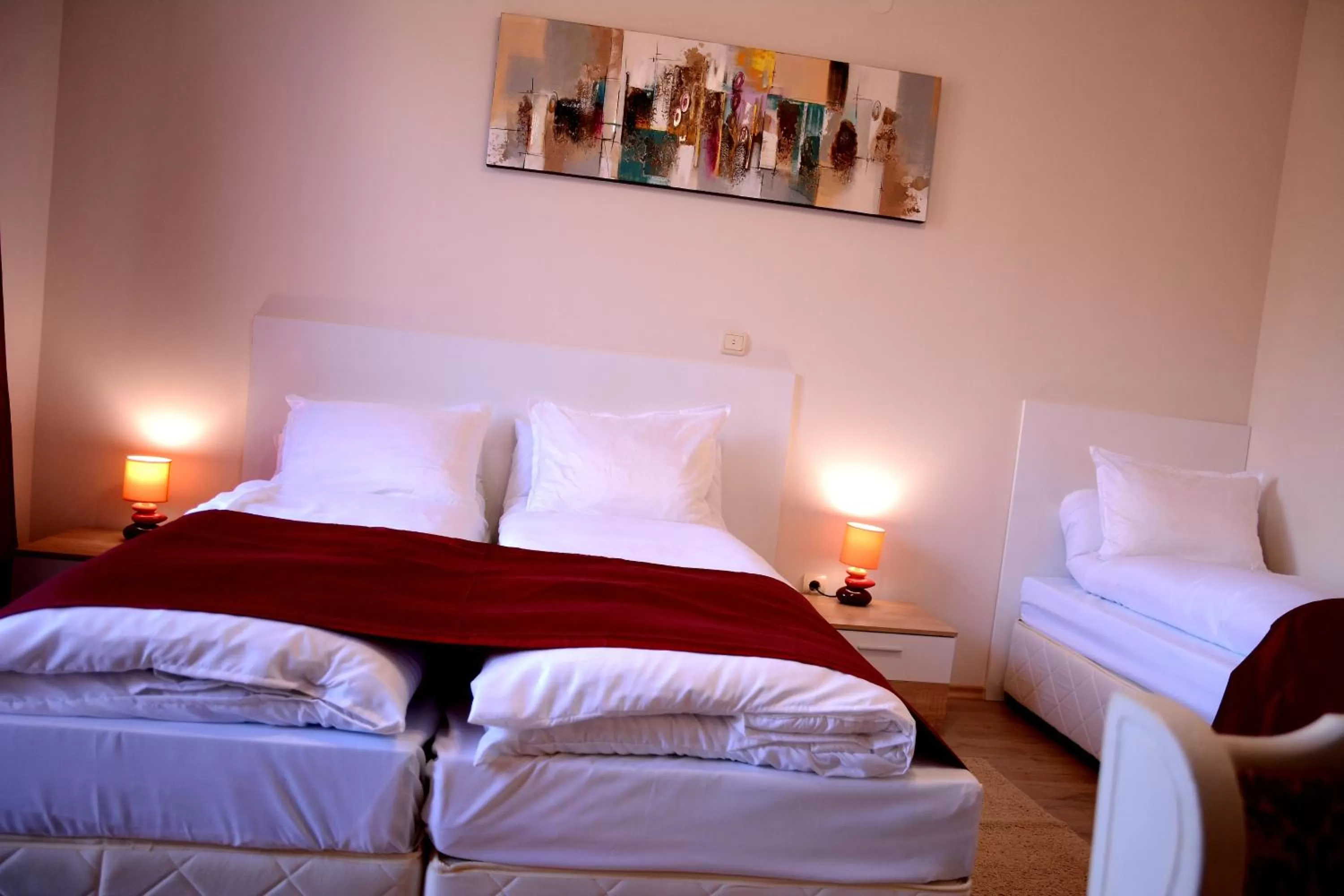 Bed in Hotel Afrodita Dimitrovgrad BG