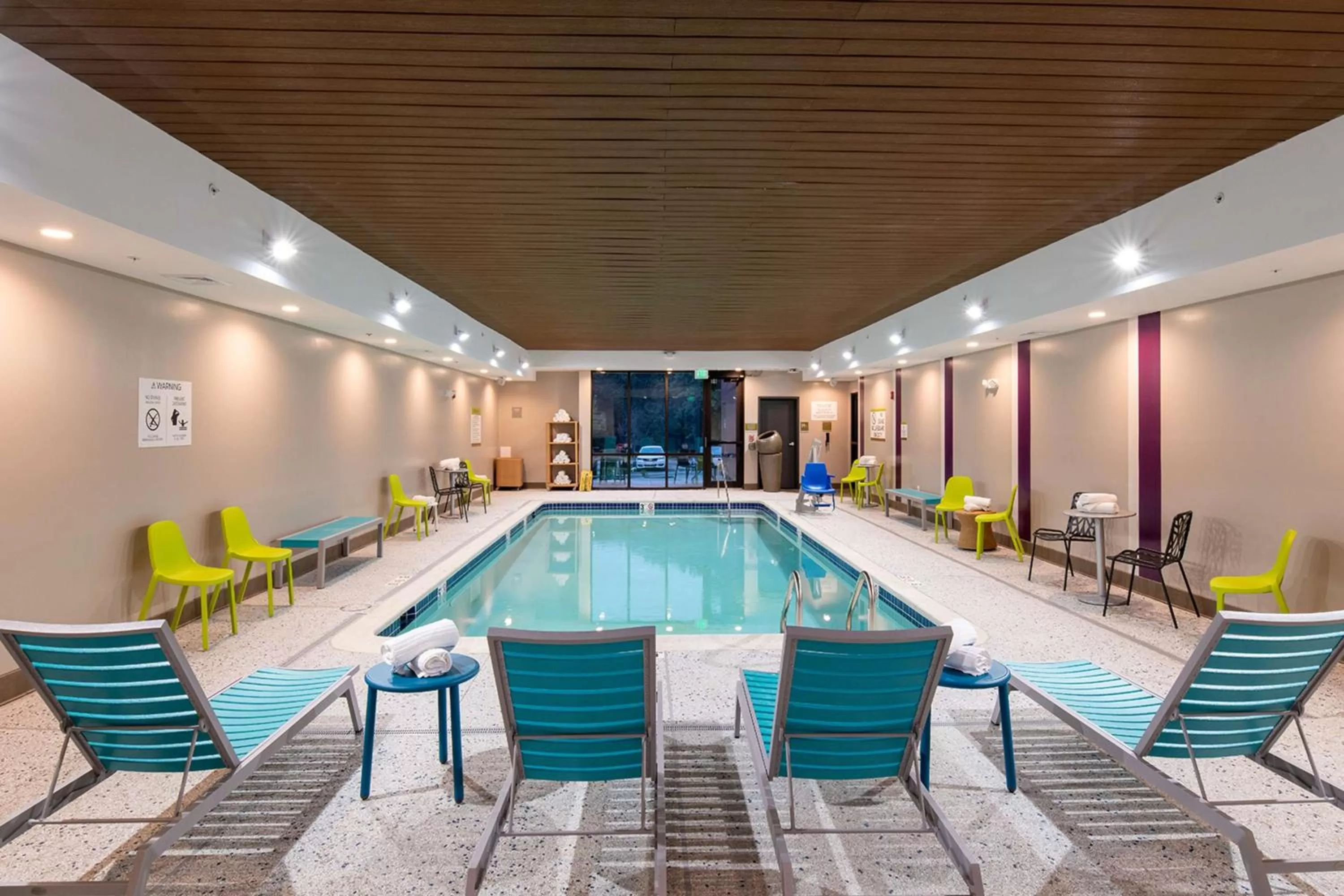 Pool view in Home2 Suites By Hilton Raynham Taunton