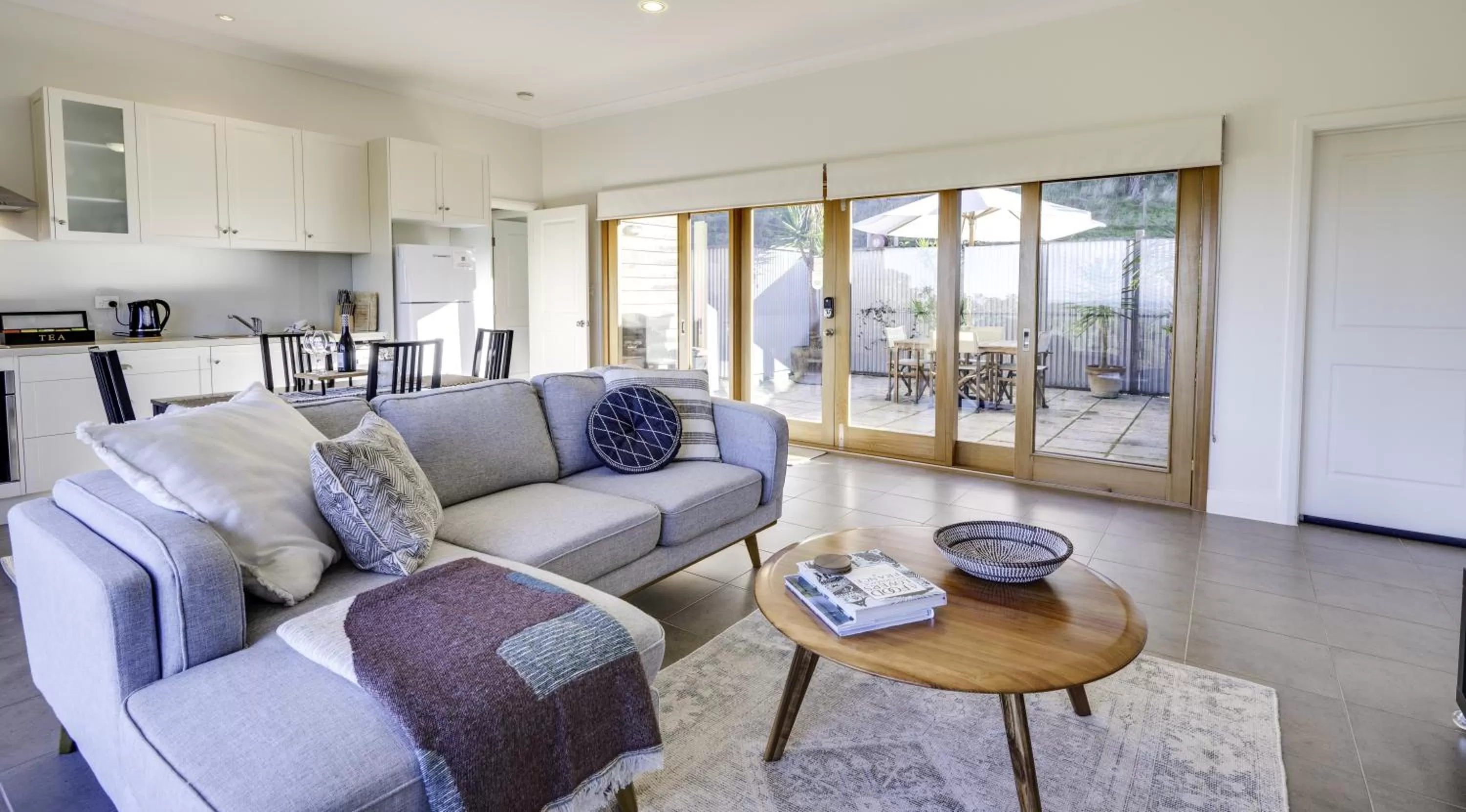 Living room in Seascape Retreat