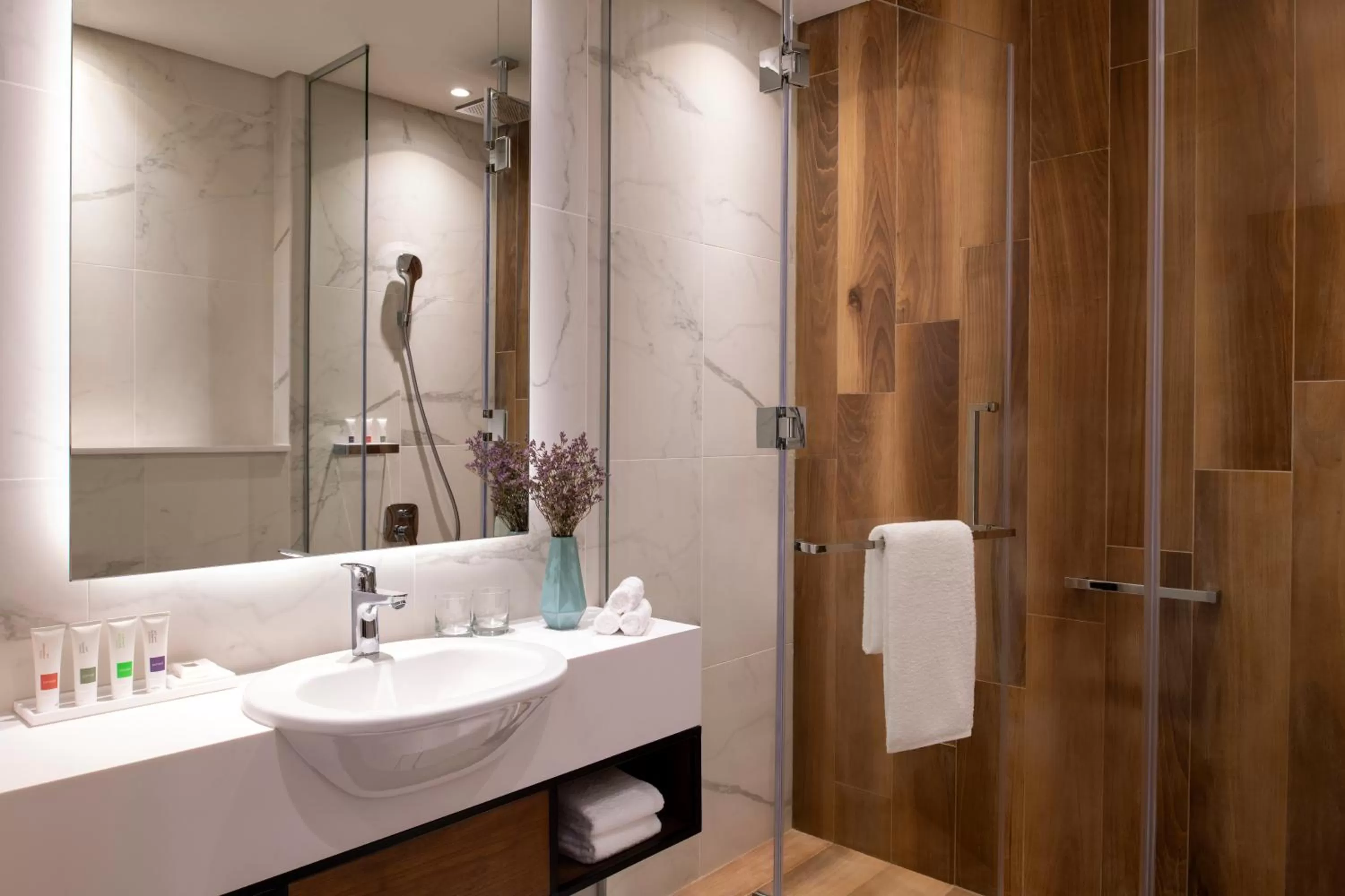 Shower in Swissotel Living Jeddah