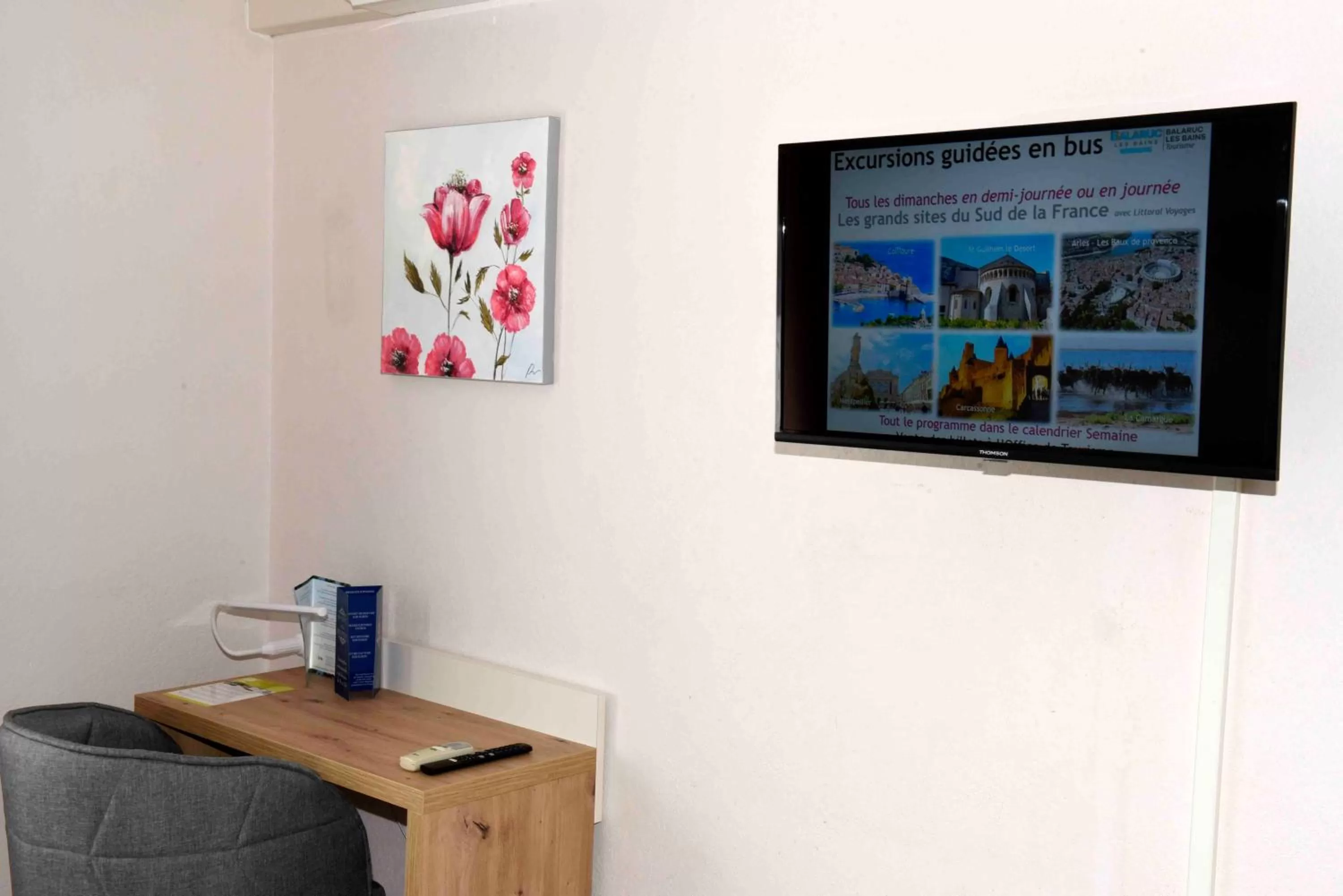 TV and multimedia in Azur Hôtel