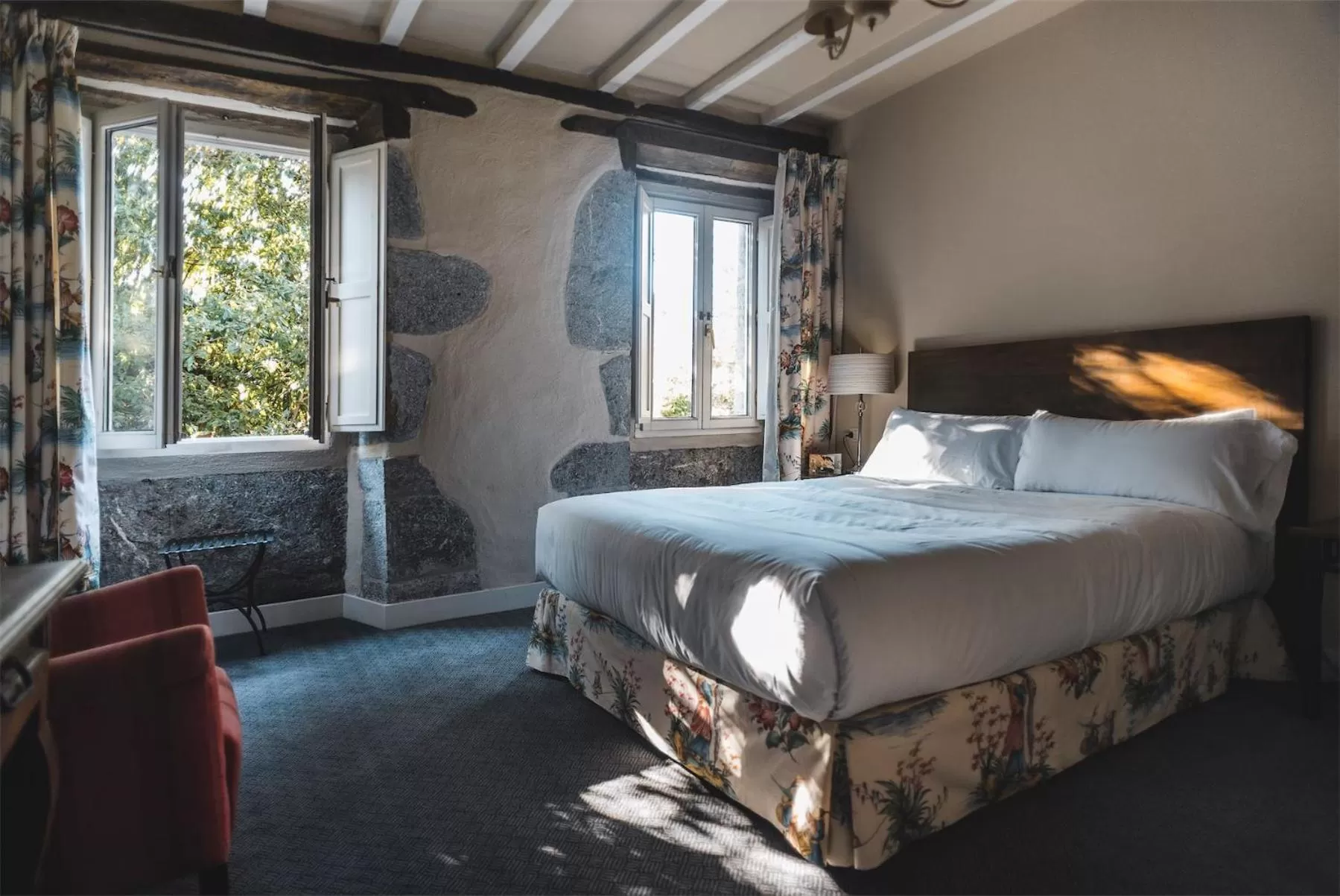 Bed in Hotel Zubieta