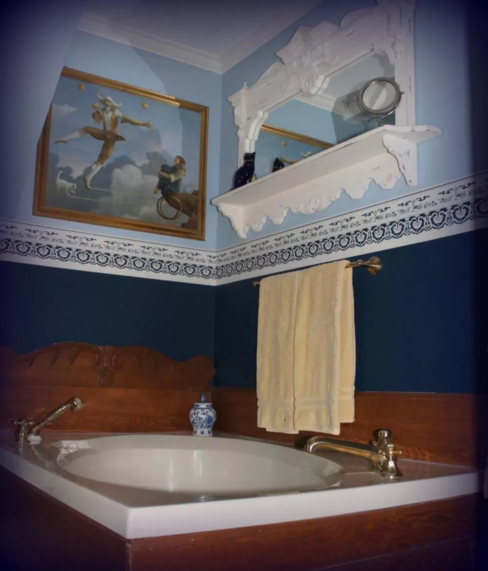 Bathroom in Hidden Springs Bed and Breakfast