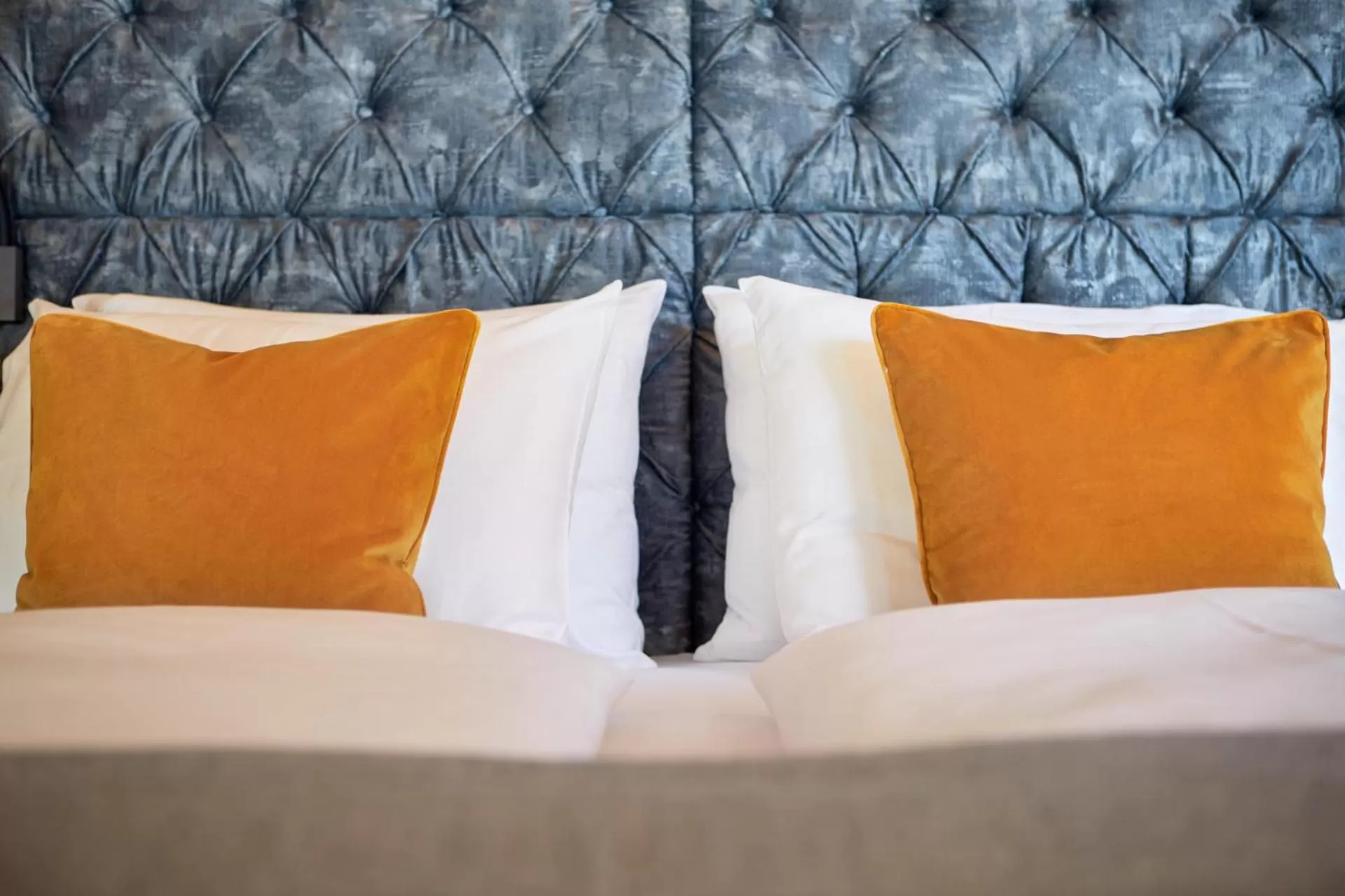 Bed in Hotel Marmolada