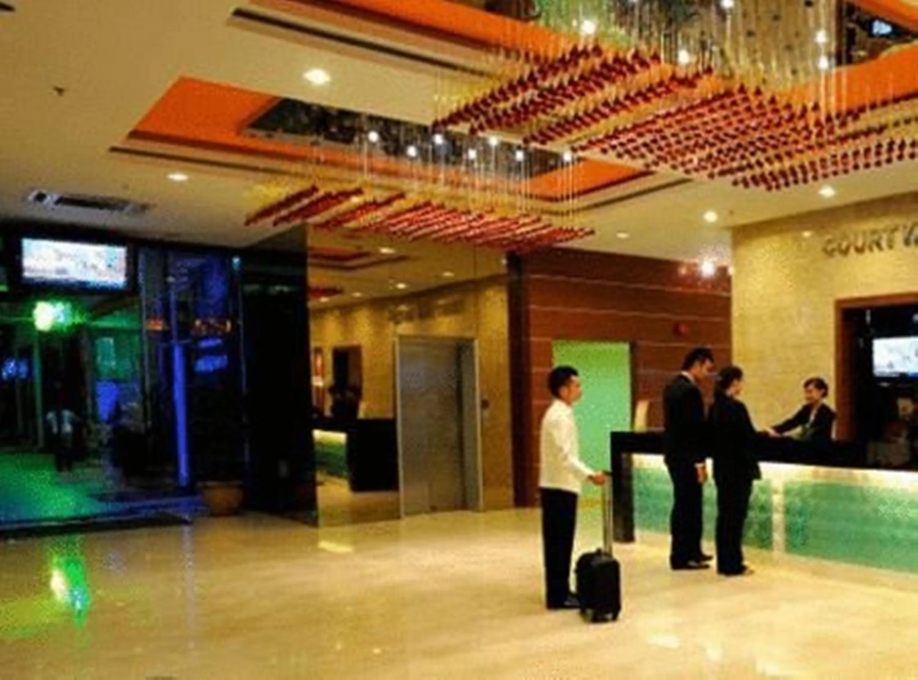 Lobby or reception in Courtyard Hotel 1Borneo