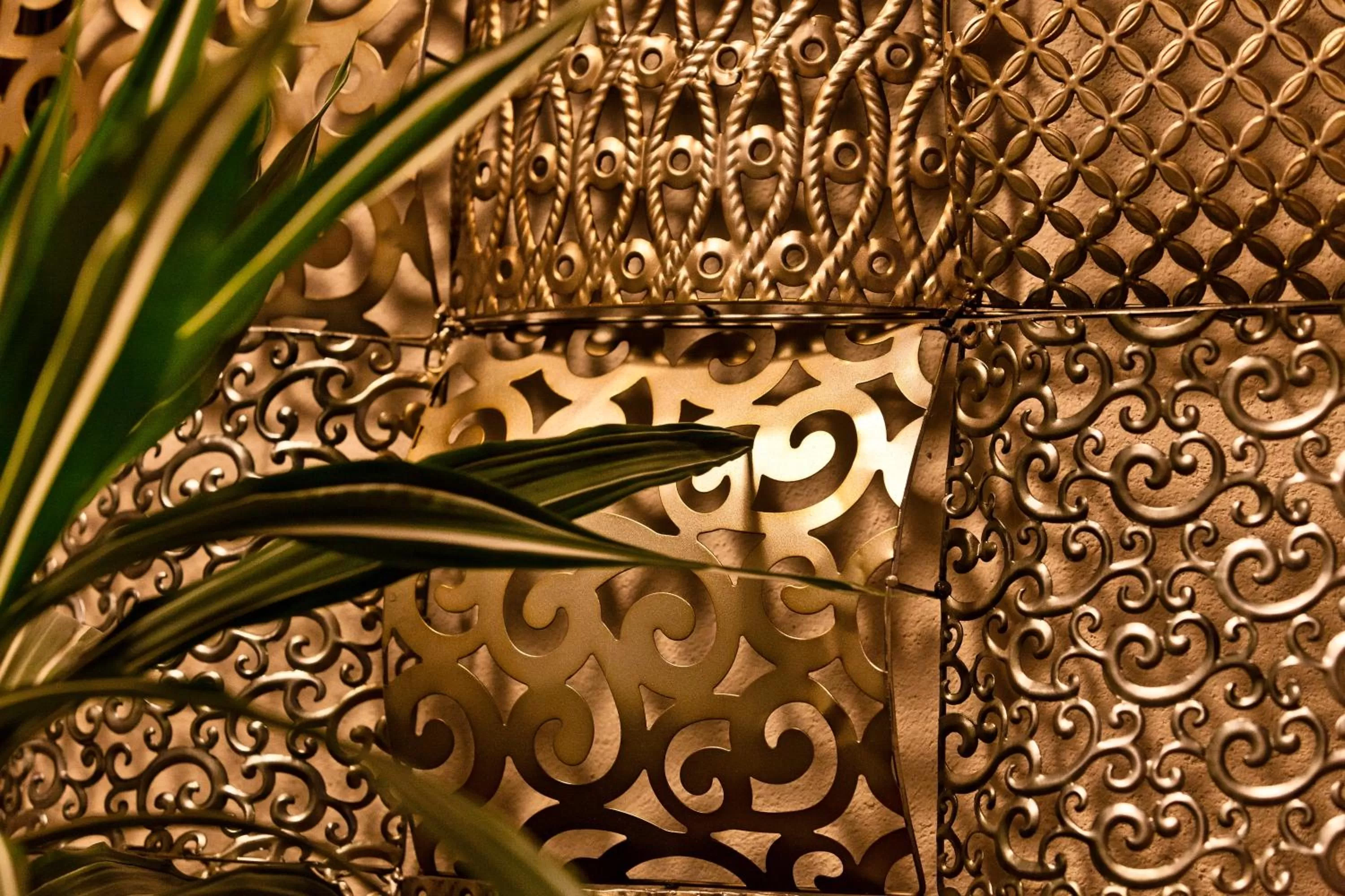 Decorative detail in Knast-Hotel Fronfeste