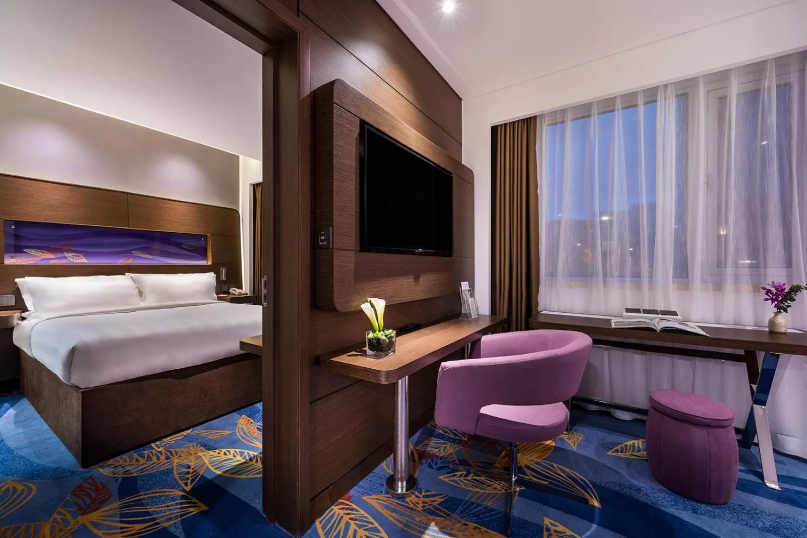 Photo of the whole room, Bed in Novotel Beijing Peace