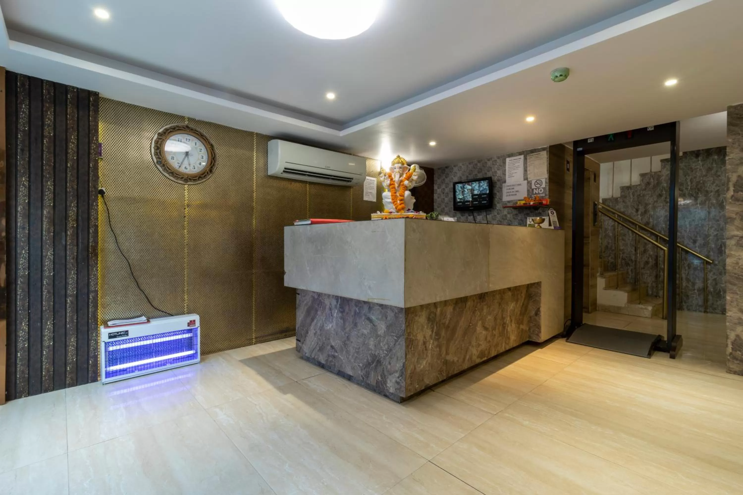 Lobby or reception in Hotel Tripple Tree - Near Ganga Ram & BLK Hospital - Karol Bagh