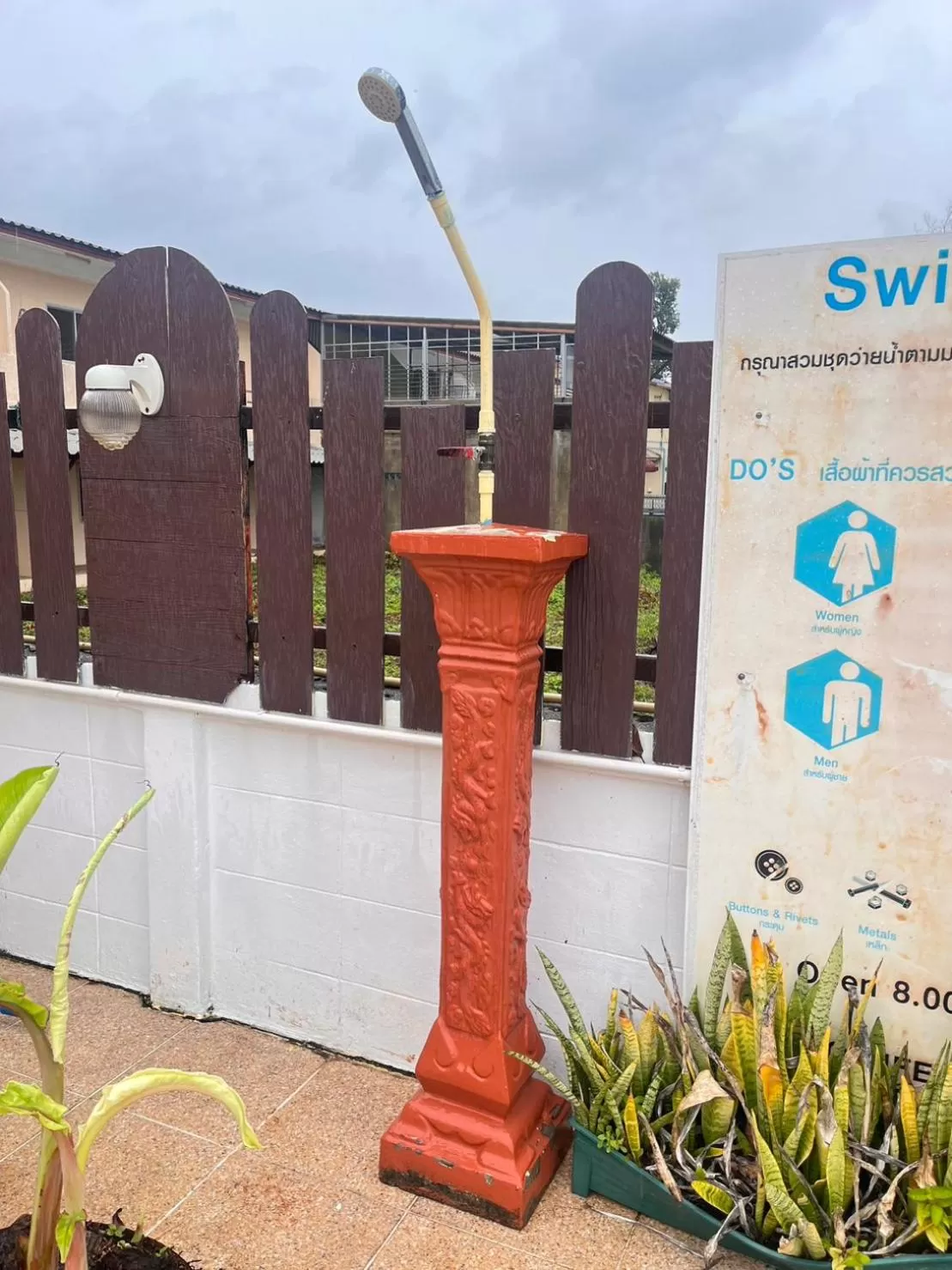 Open Air Bath in Anyavee Chom By The Sea