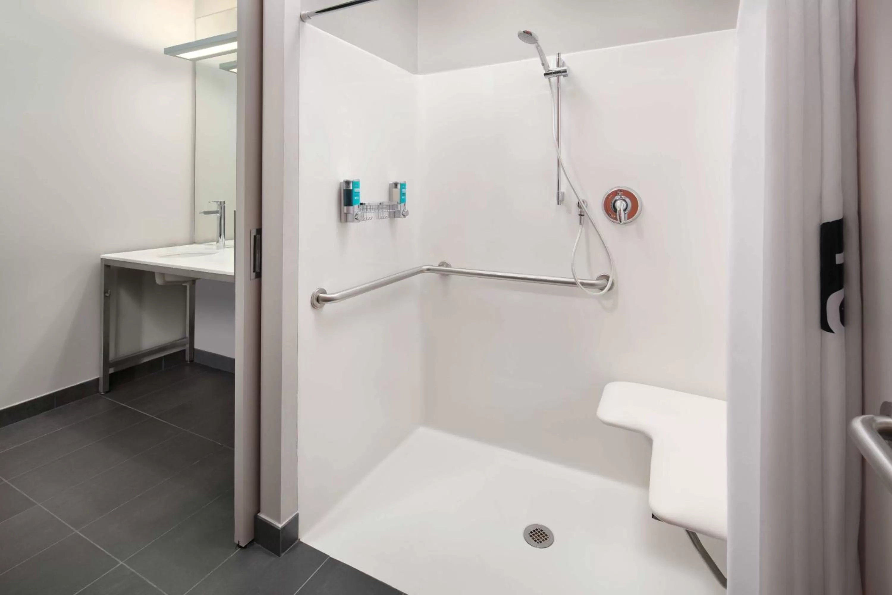 Bathroom in Aloft Miami Airport