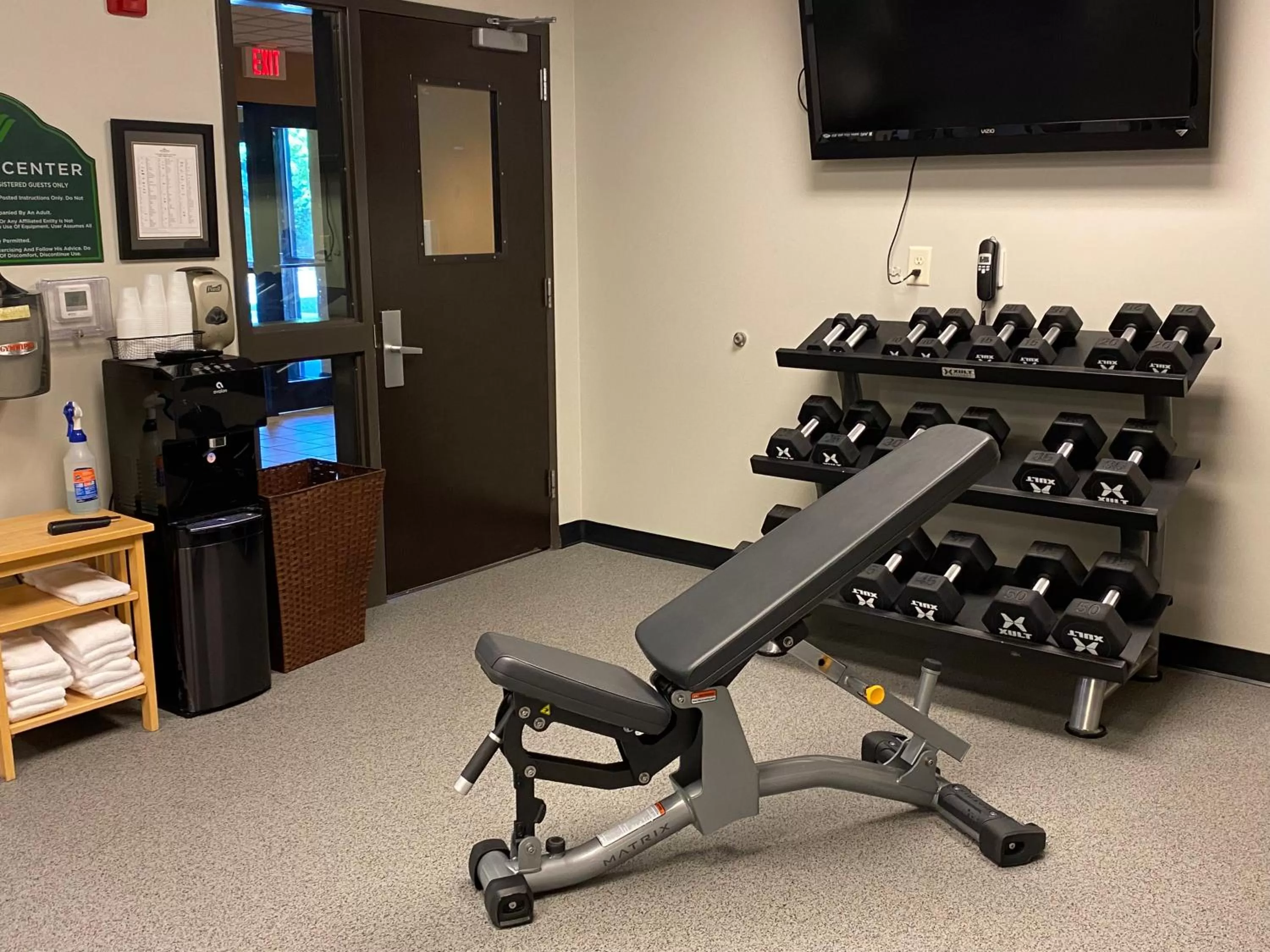 Fitness centre/facilities in Wingate by Wyndham State Arena Raleigh/Cary Hotel