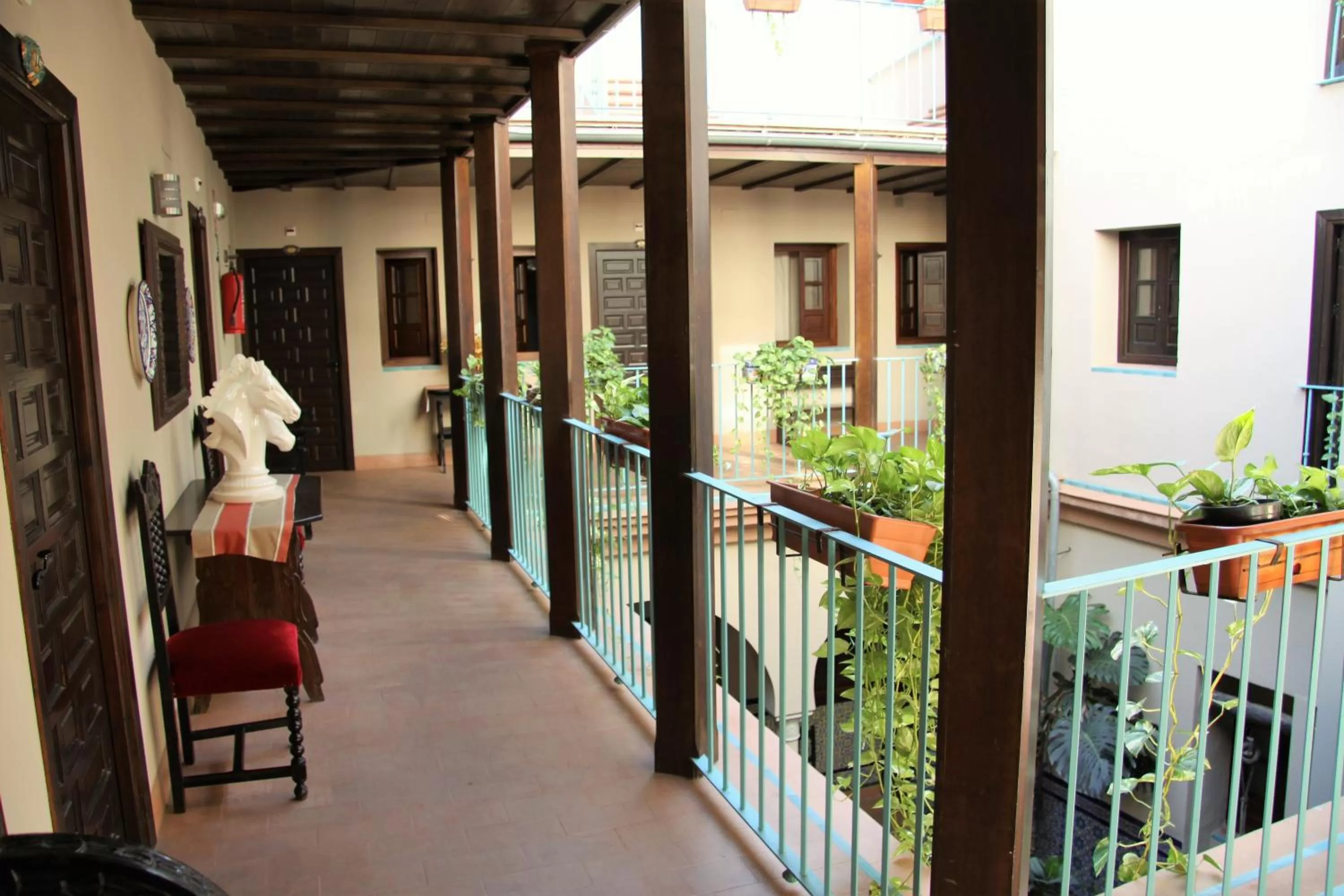 Property building in Hotel Patio de las Cruces