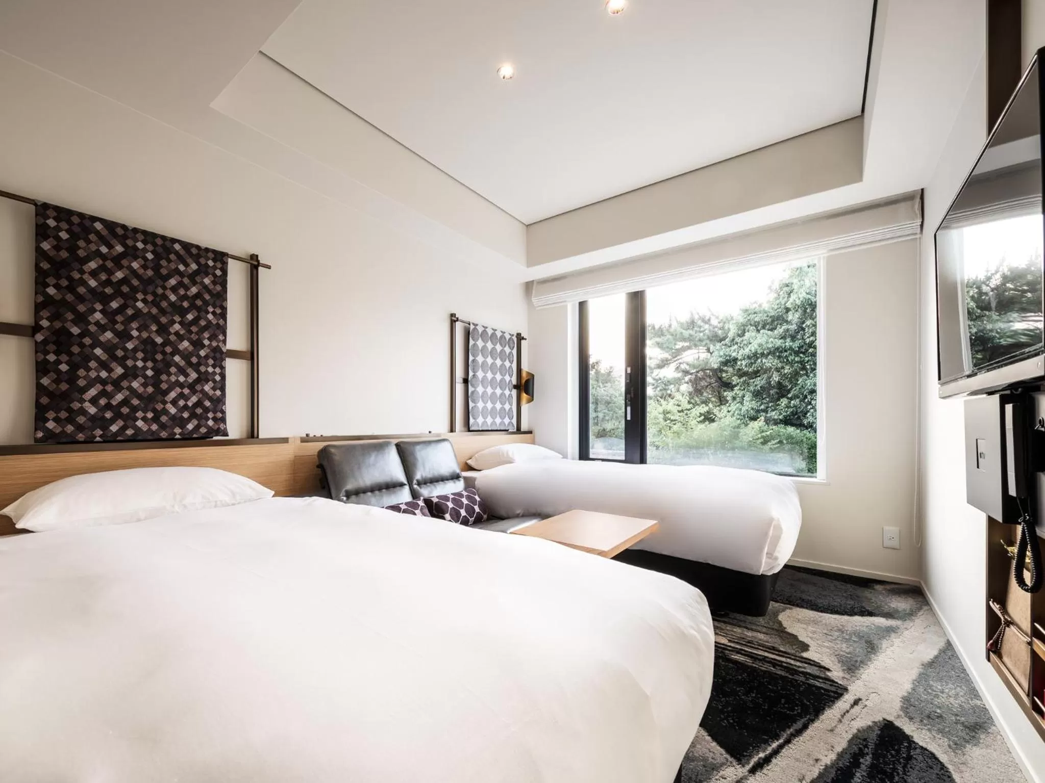 Photo of the whole room, Bed in Kyoto Granbell Hotel