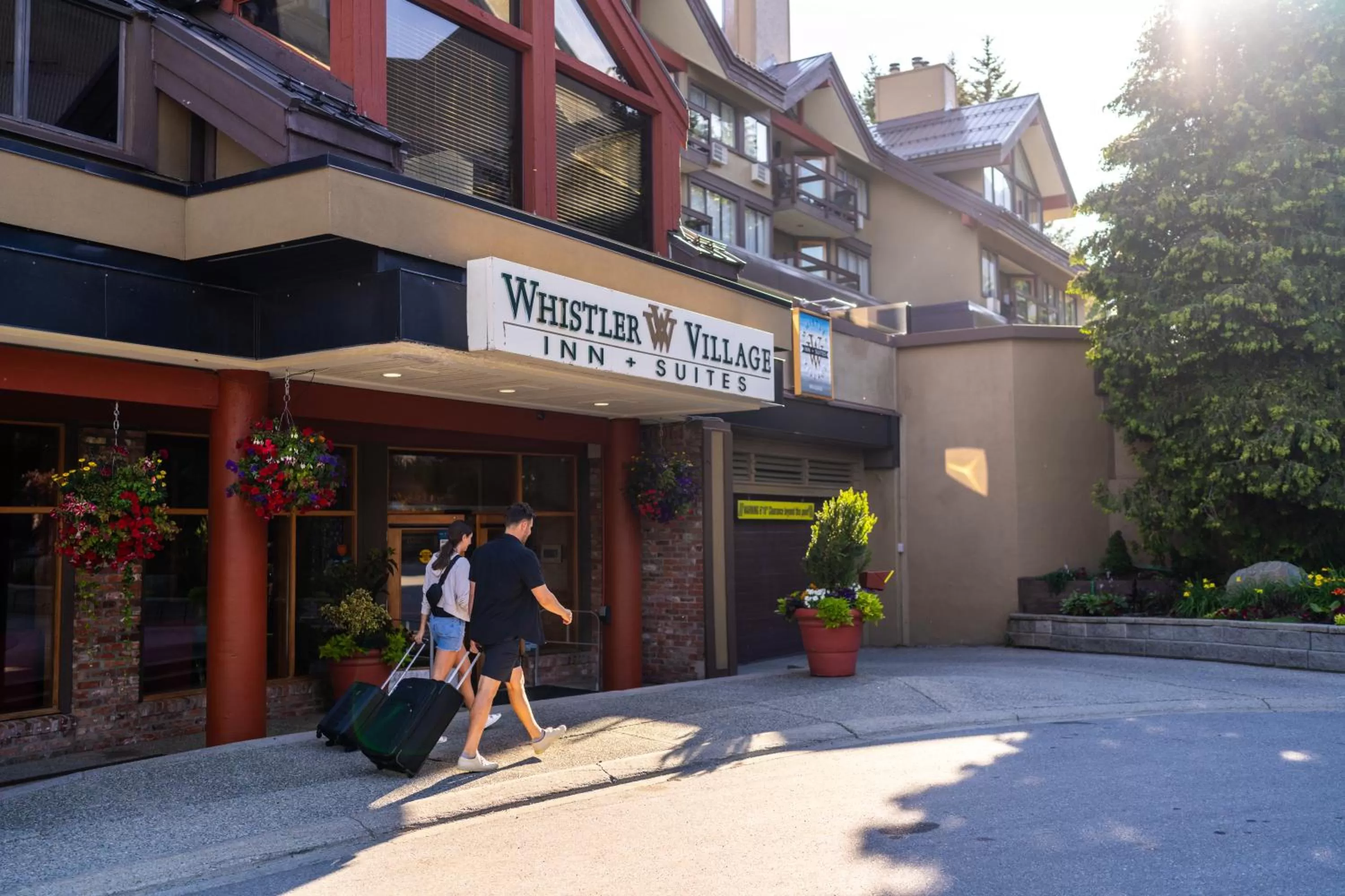 Property building in Whistler Village Inn & Suites