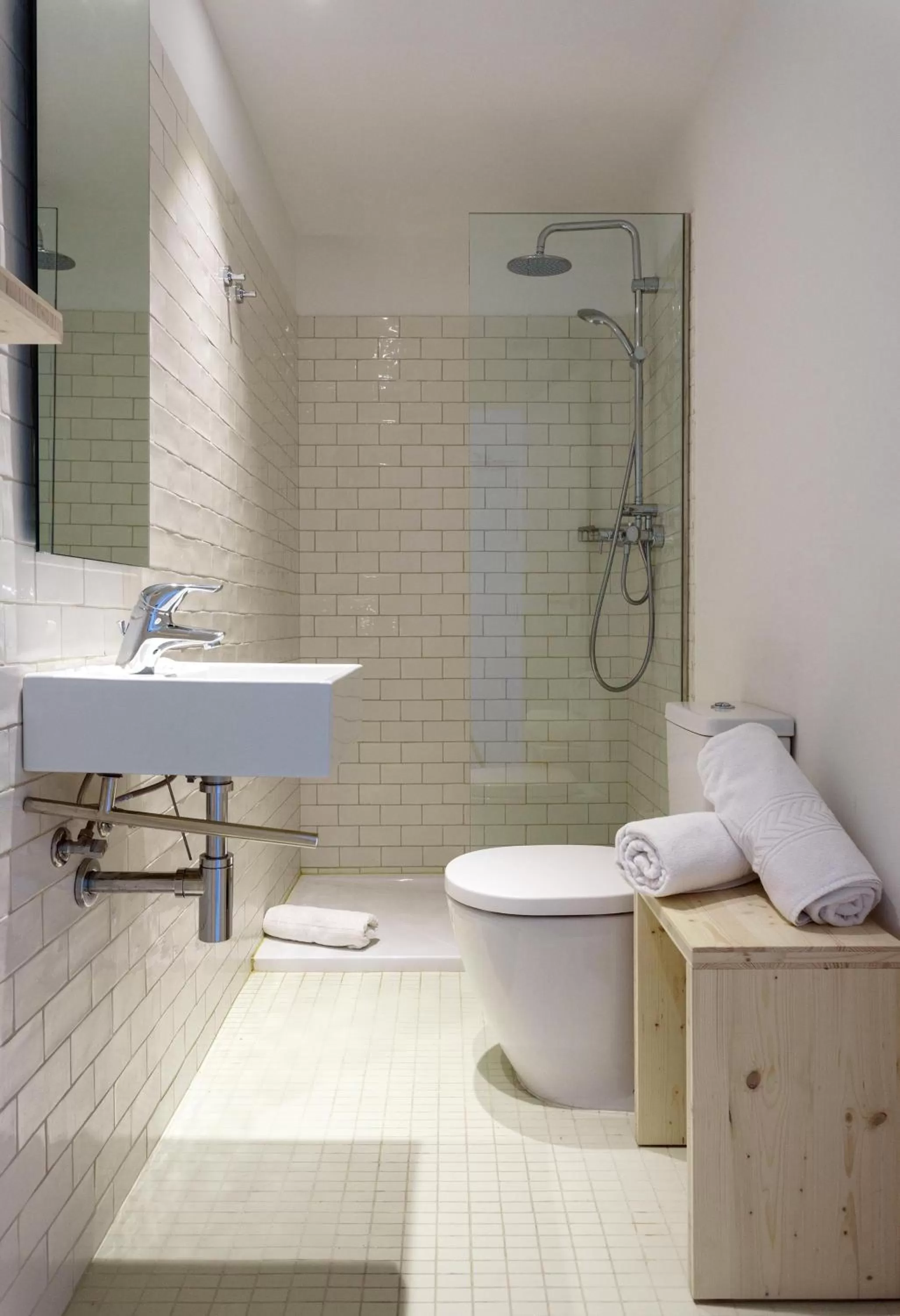 Bathroom in Hotel Eolo