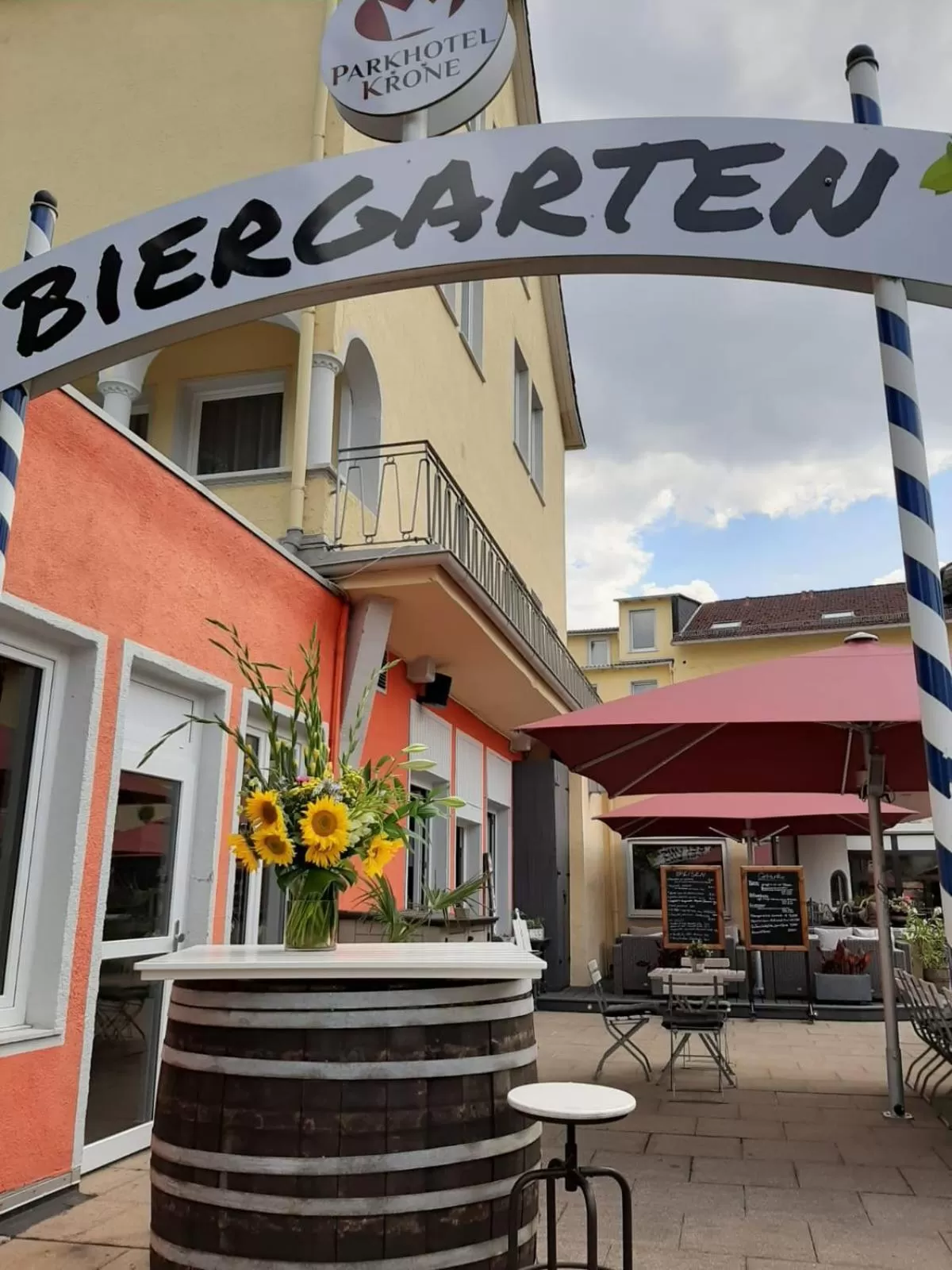 Property building in Parkhotel Krone