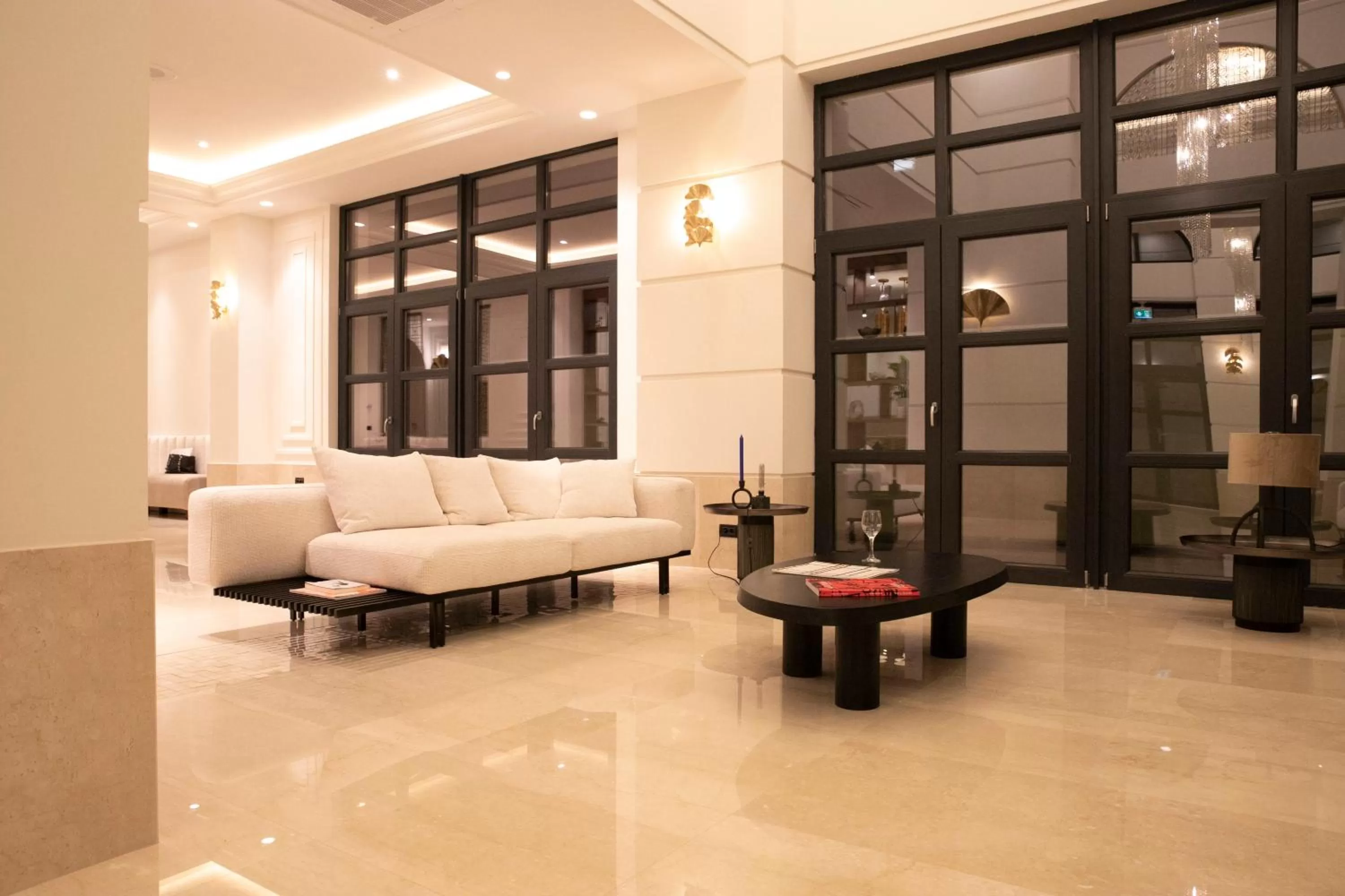 Seating area in Cosmopolita Boutique Hotel