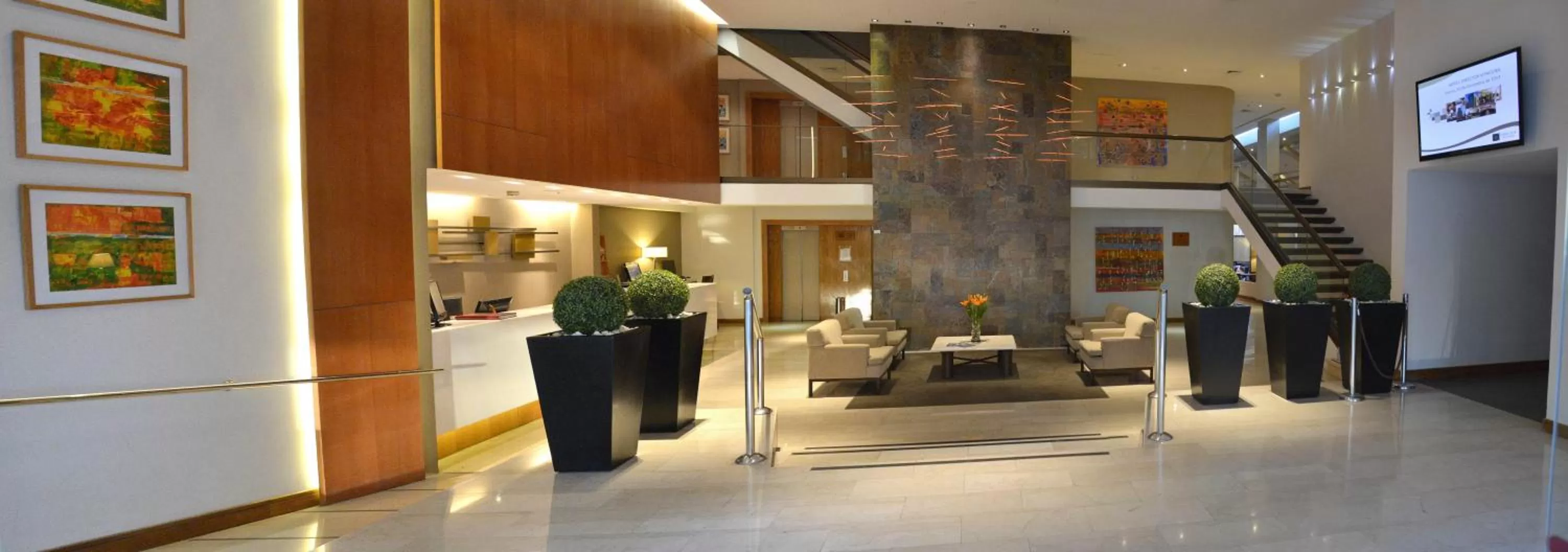 Lobby or reception in Hotel Director Vitacura