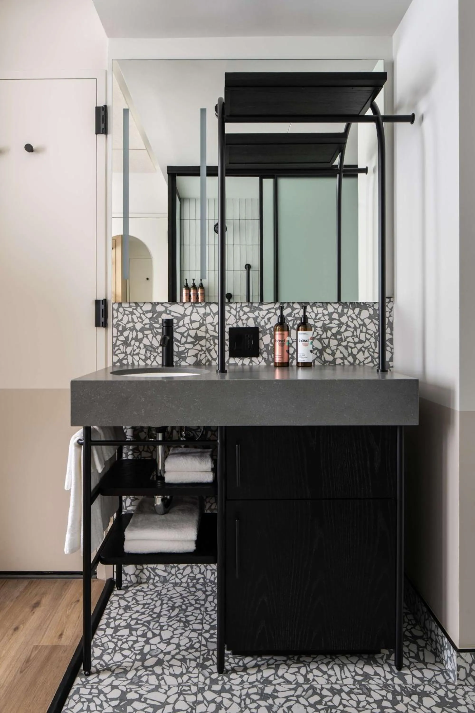 Bathroom in Motto By Hilton New York City Times Square