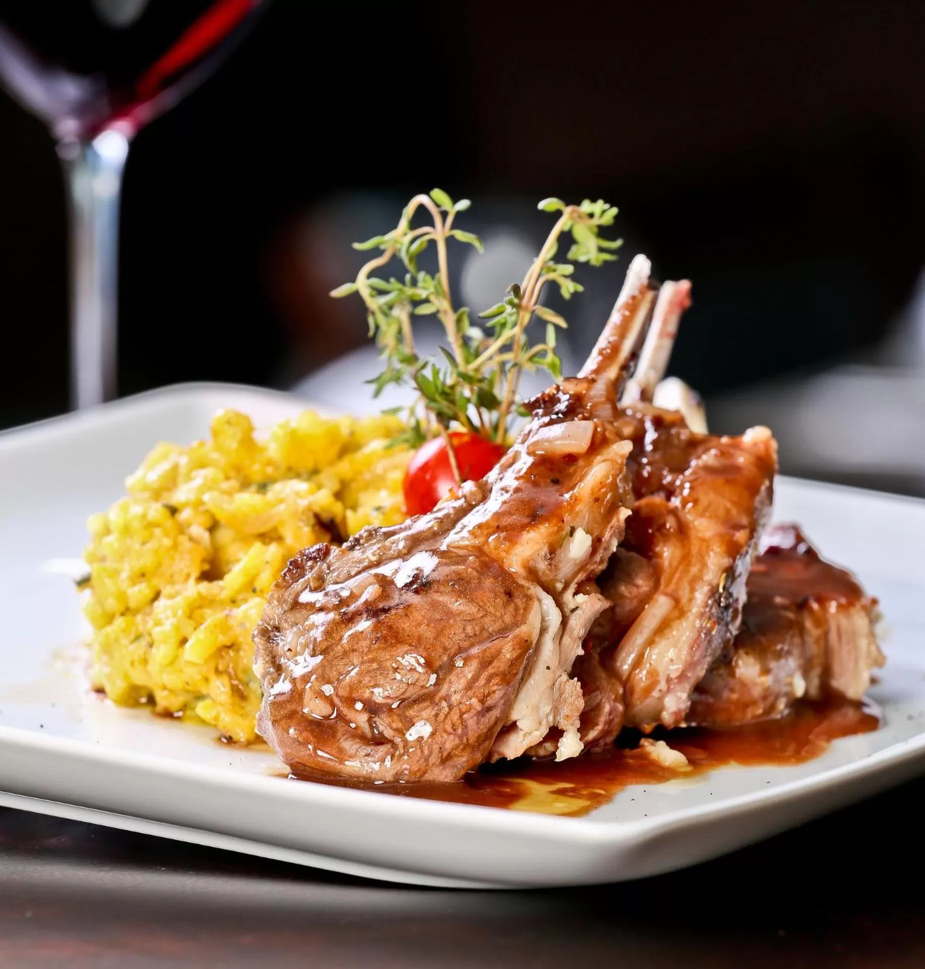 Food close-up in Sandri Palace Hotel