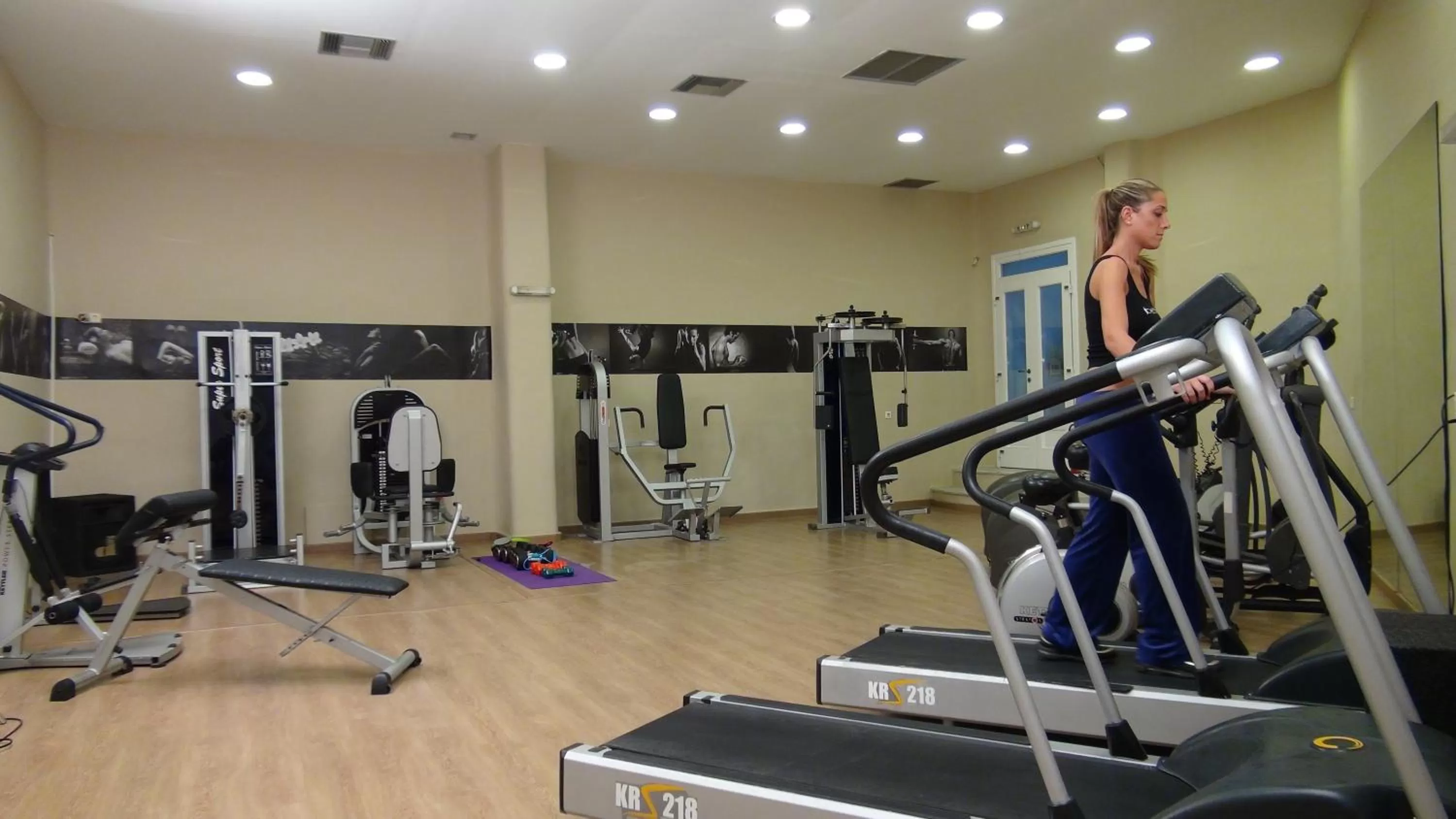 Fitness centre/facilities in Harmony Boutique Hotel