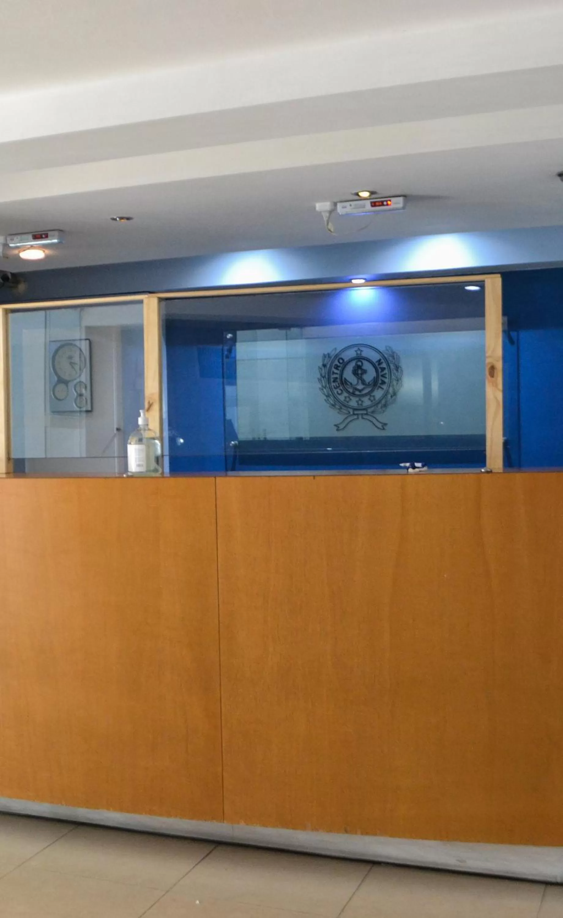 Lobby or reception in Hotel Centro Naval