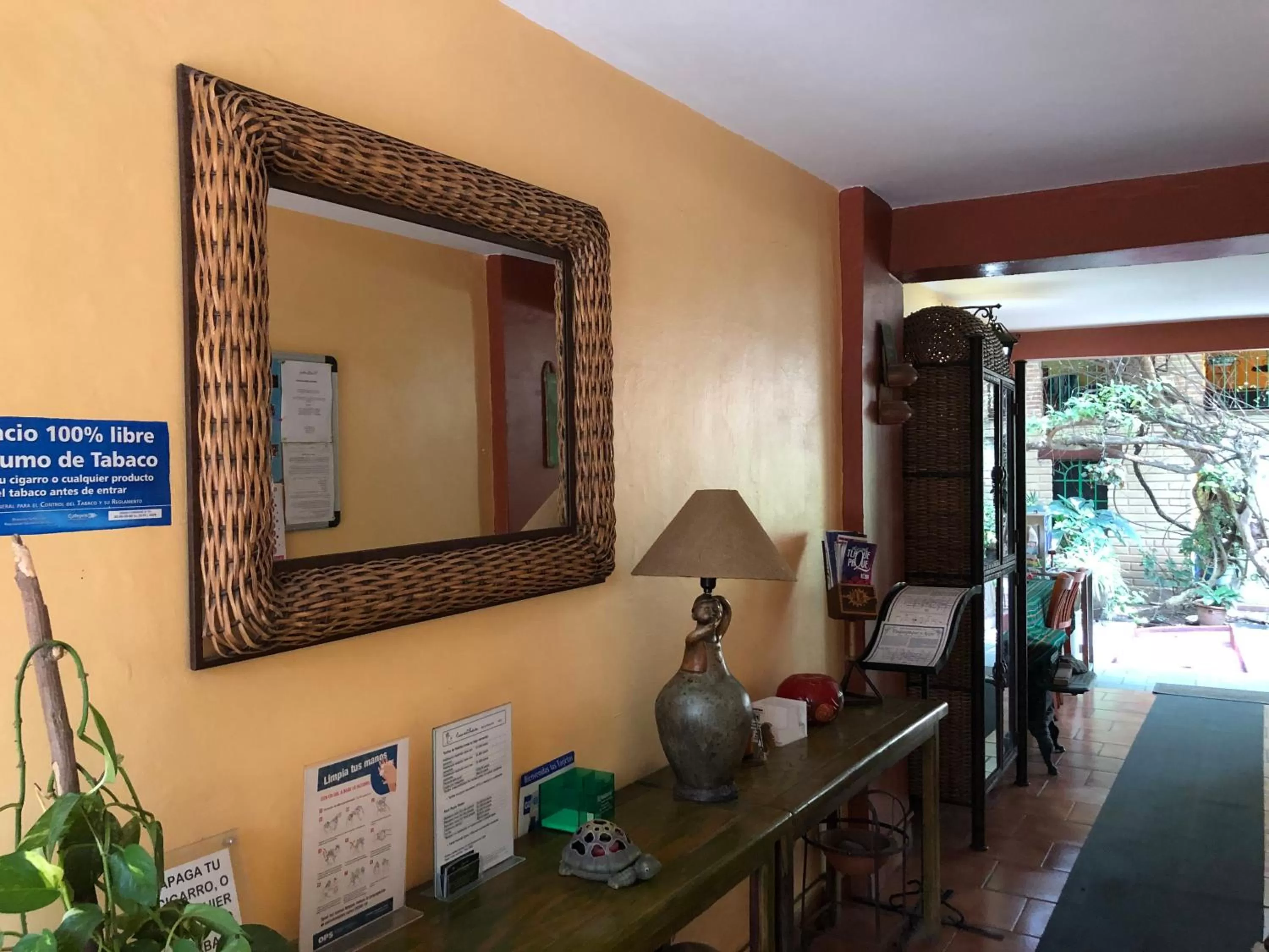Lobby or reception in Casa del Retoño
