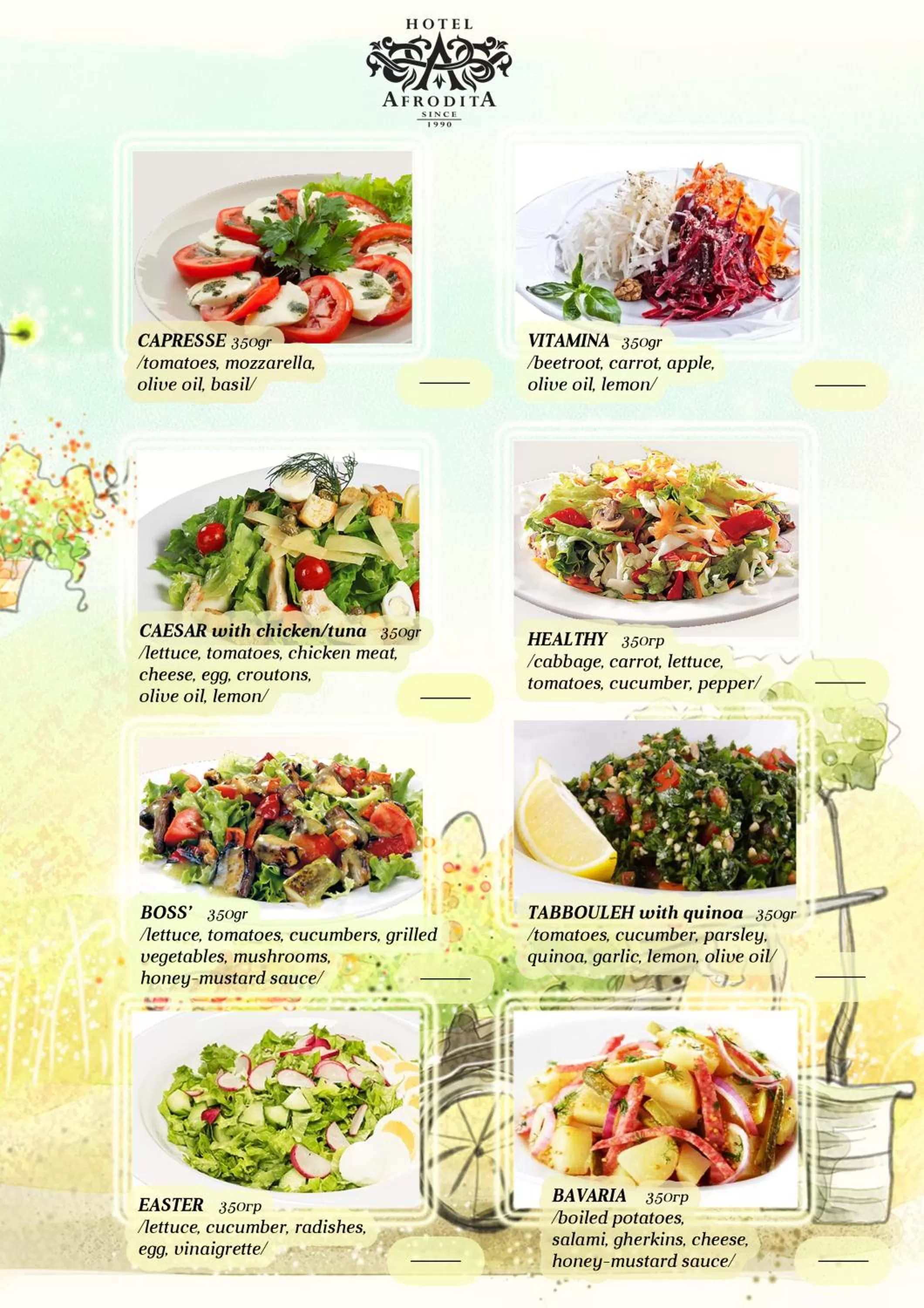 Breakfast in Hotel Afrodita Dimitrovgrad BG