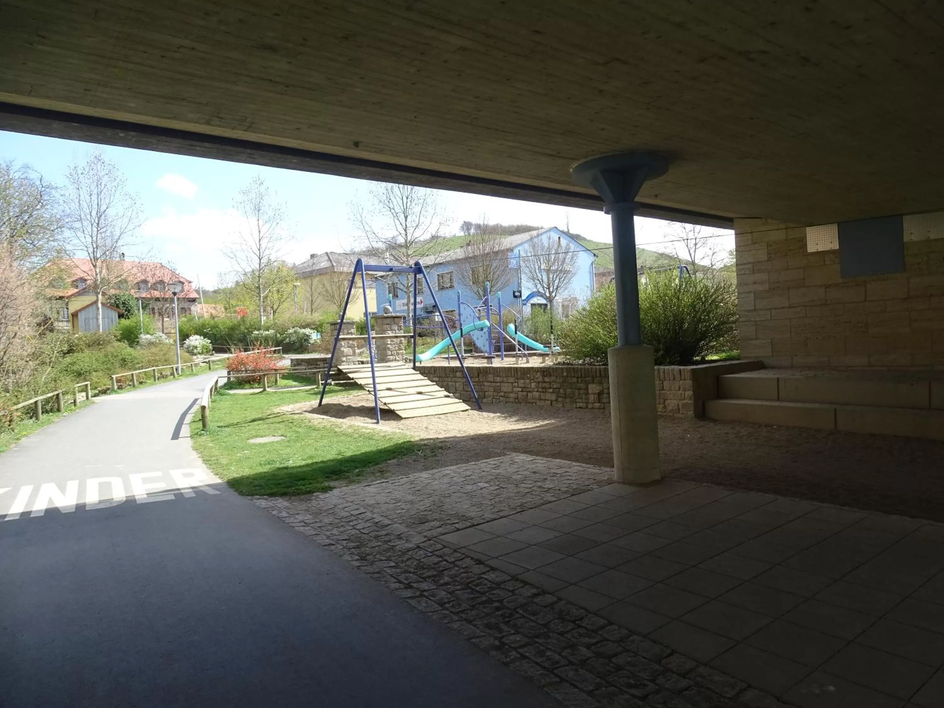 Children play ground in Hotel Demling