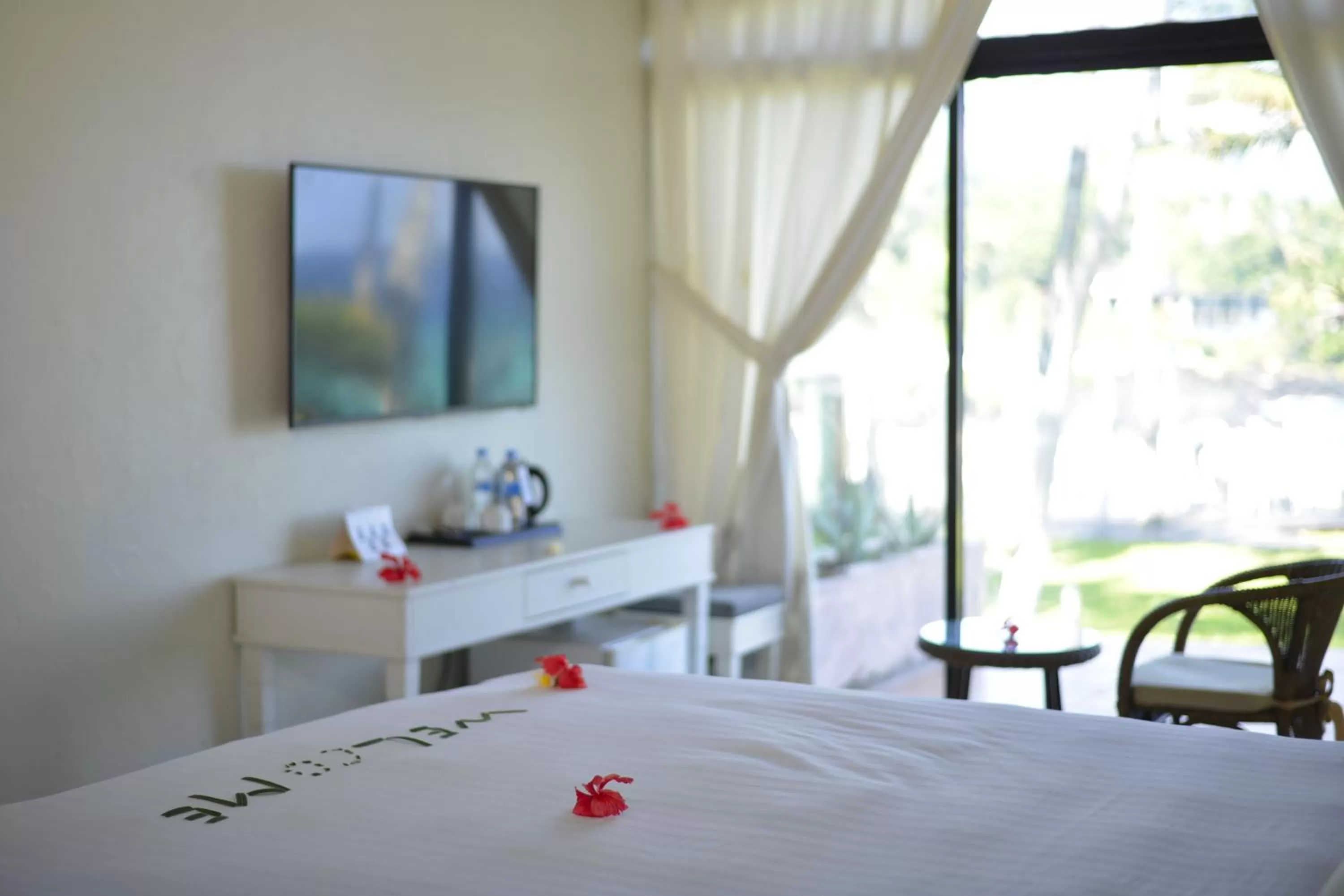 Bed in Golden Tulip Grande Comore Moroni Resort & Spa