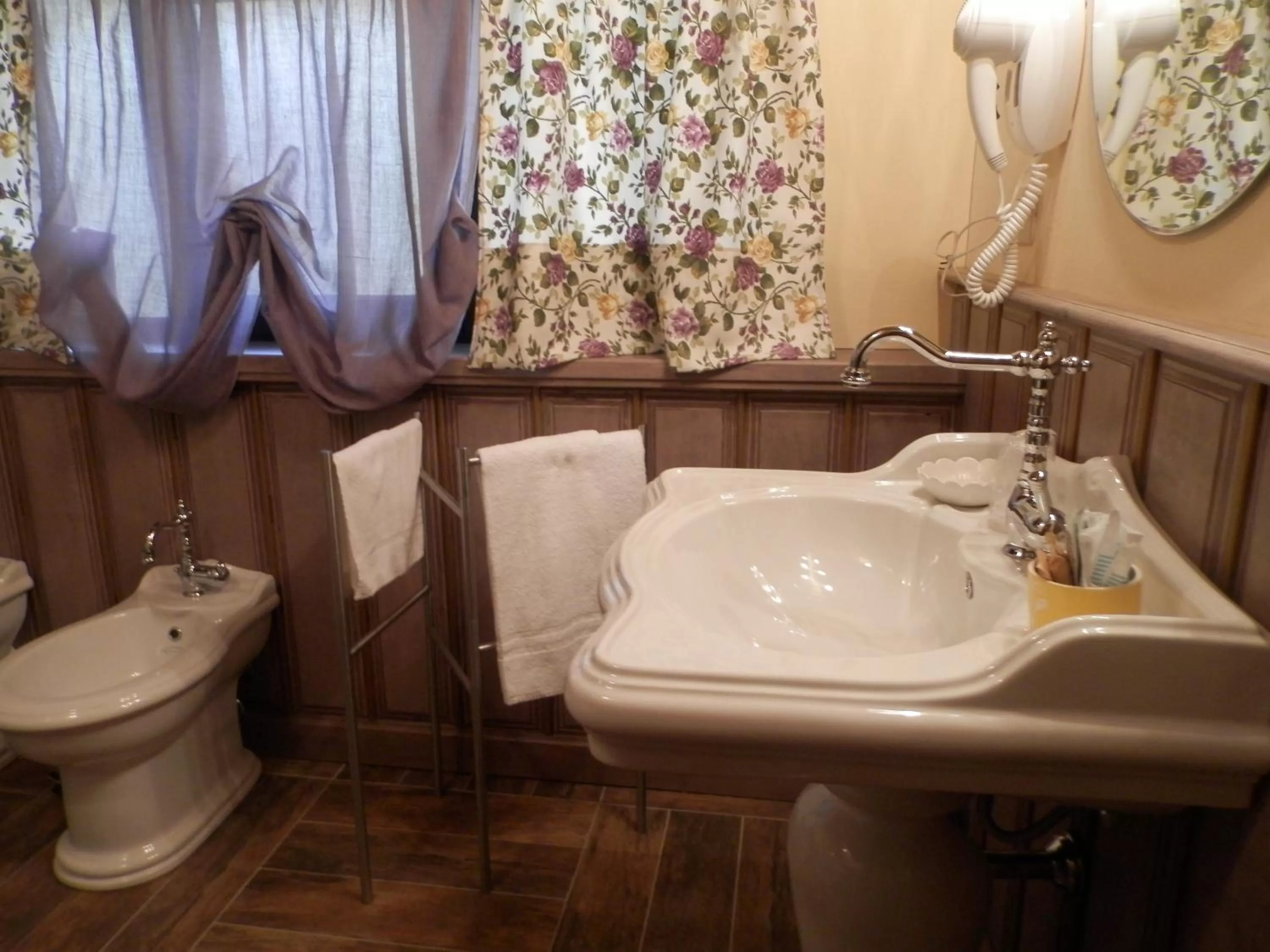 Bathroom in B&B Villa del Sole Relais