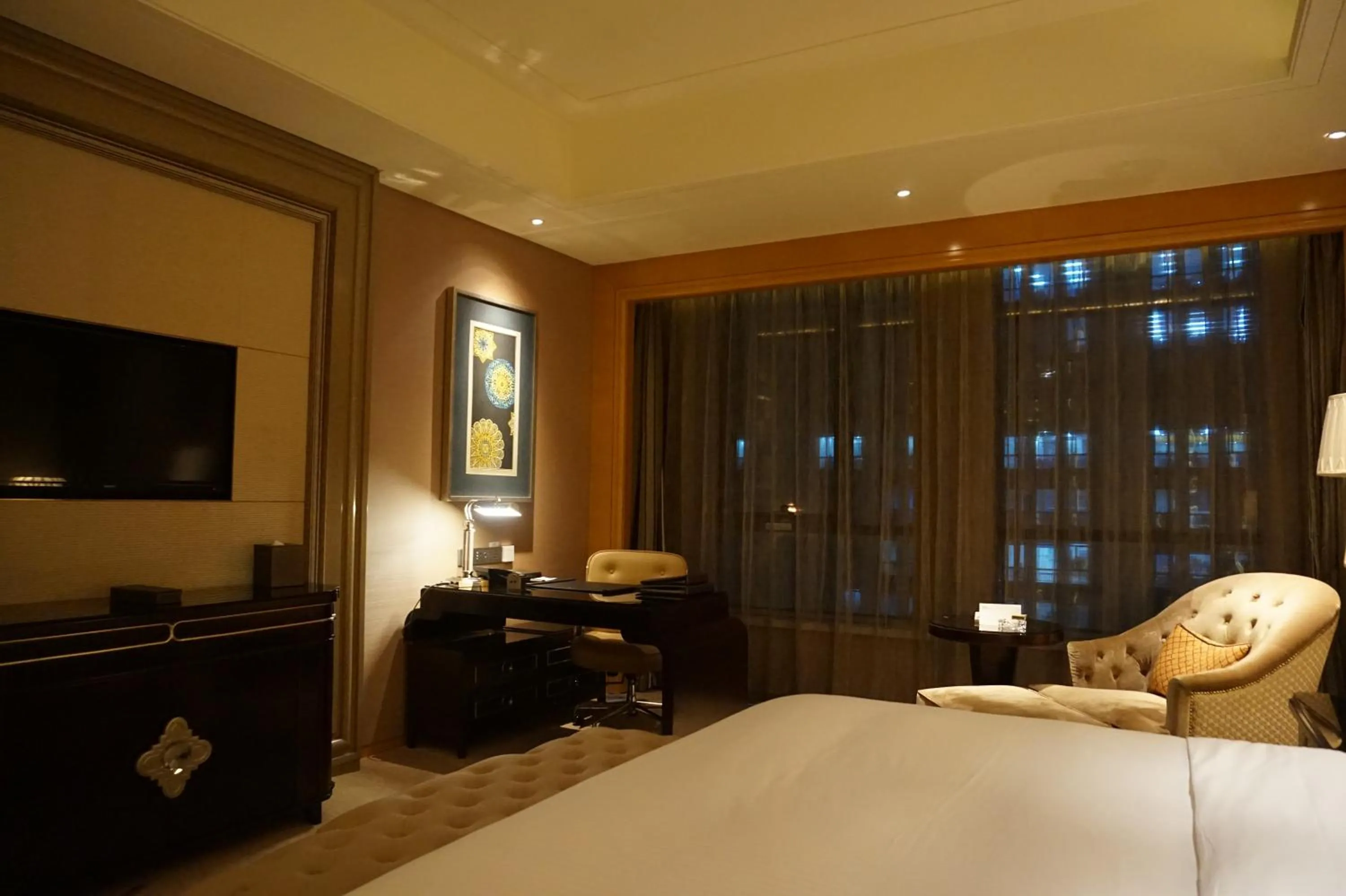 Photo of the whole room, Bed in Wanda Realm Harbin Hotel