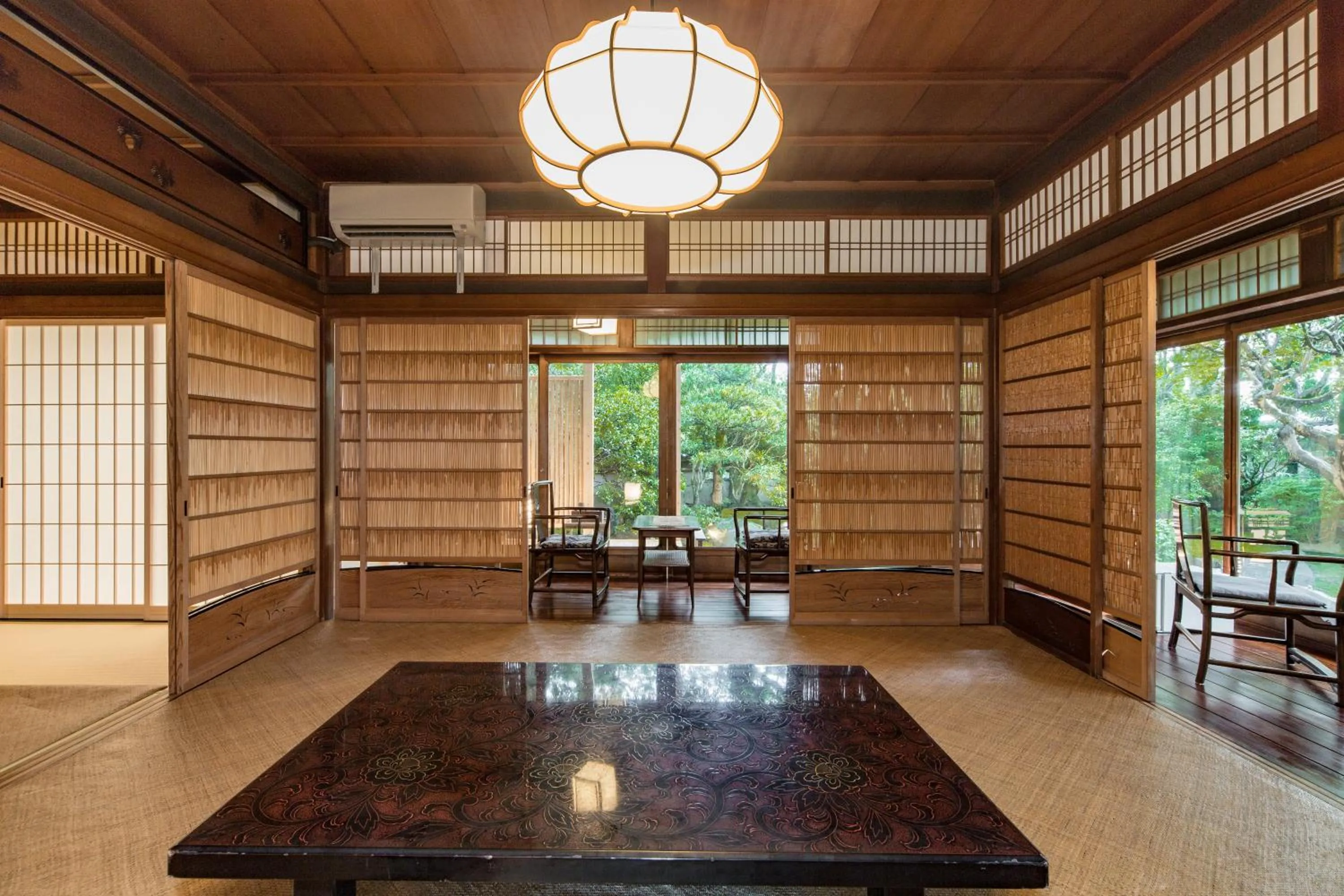 Decorative detail in Kyoto Nanzenji Ryokan Yachiyo Established in 1915