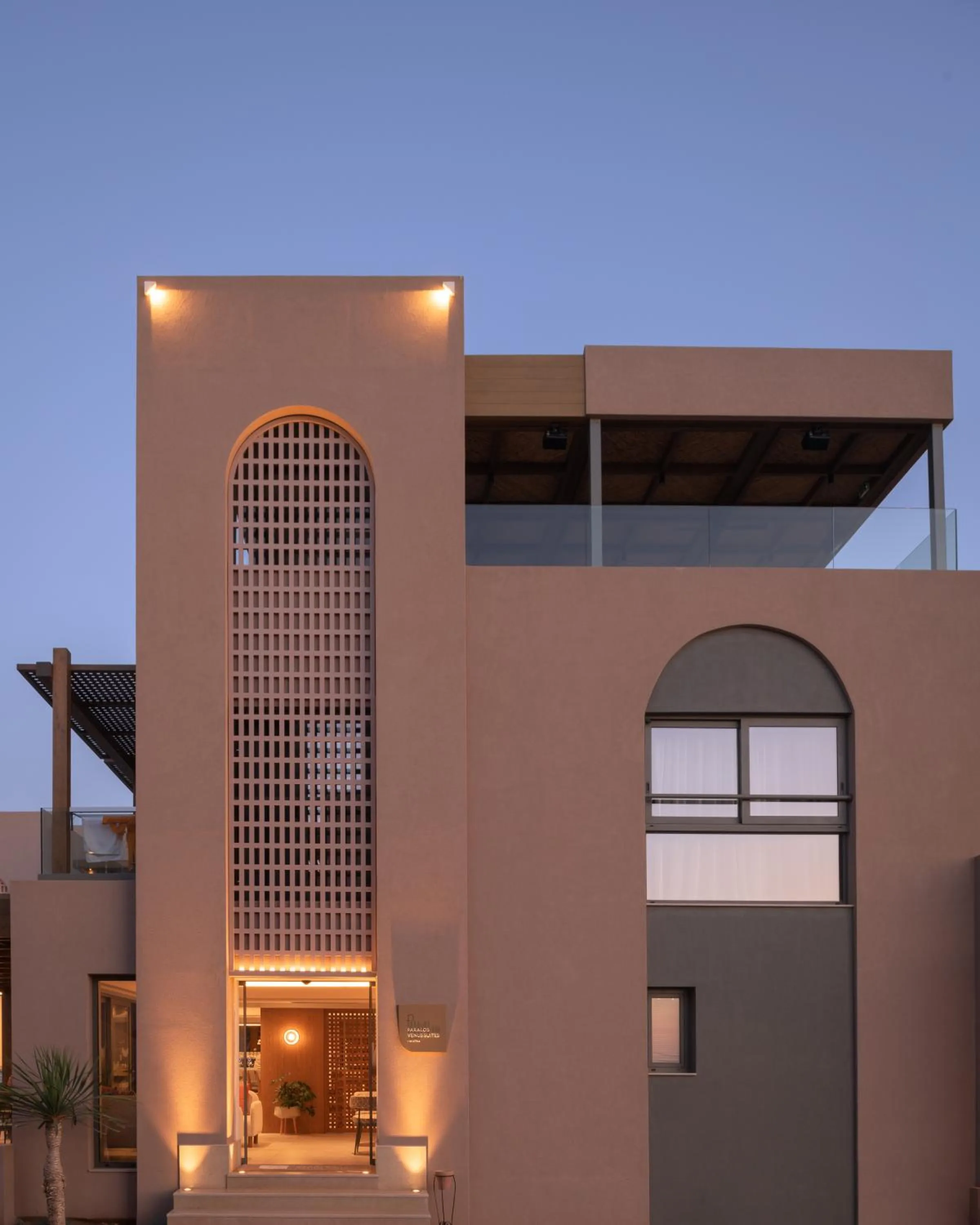 Property building in Paralos Venus Suites Adults Only