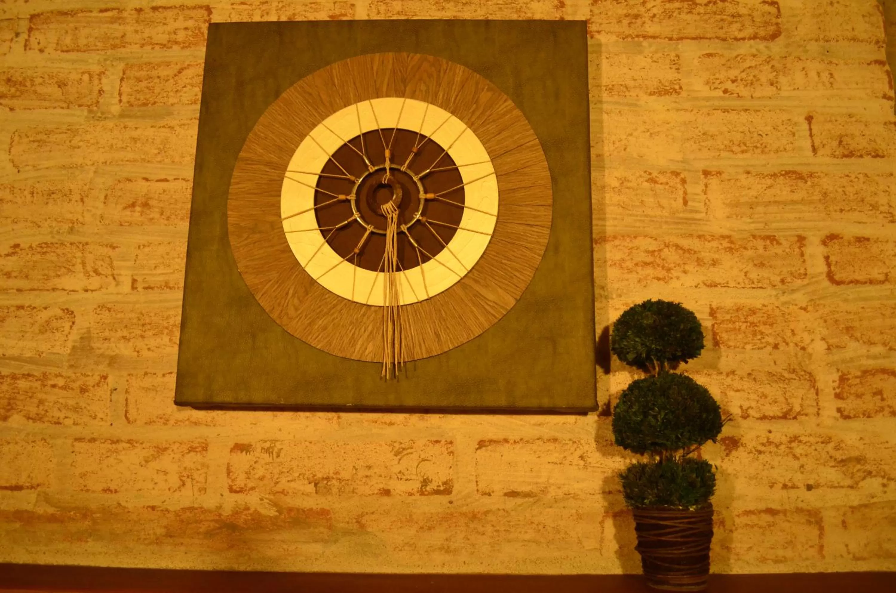 Decorative detail in Pousada Toca Da Coruja