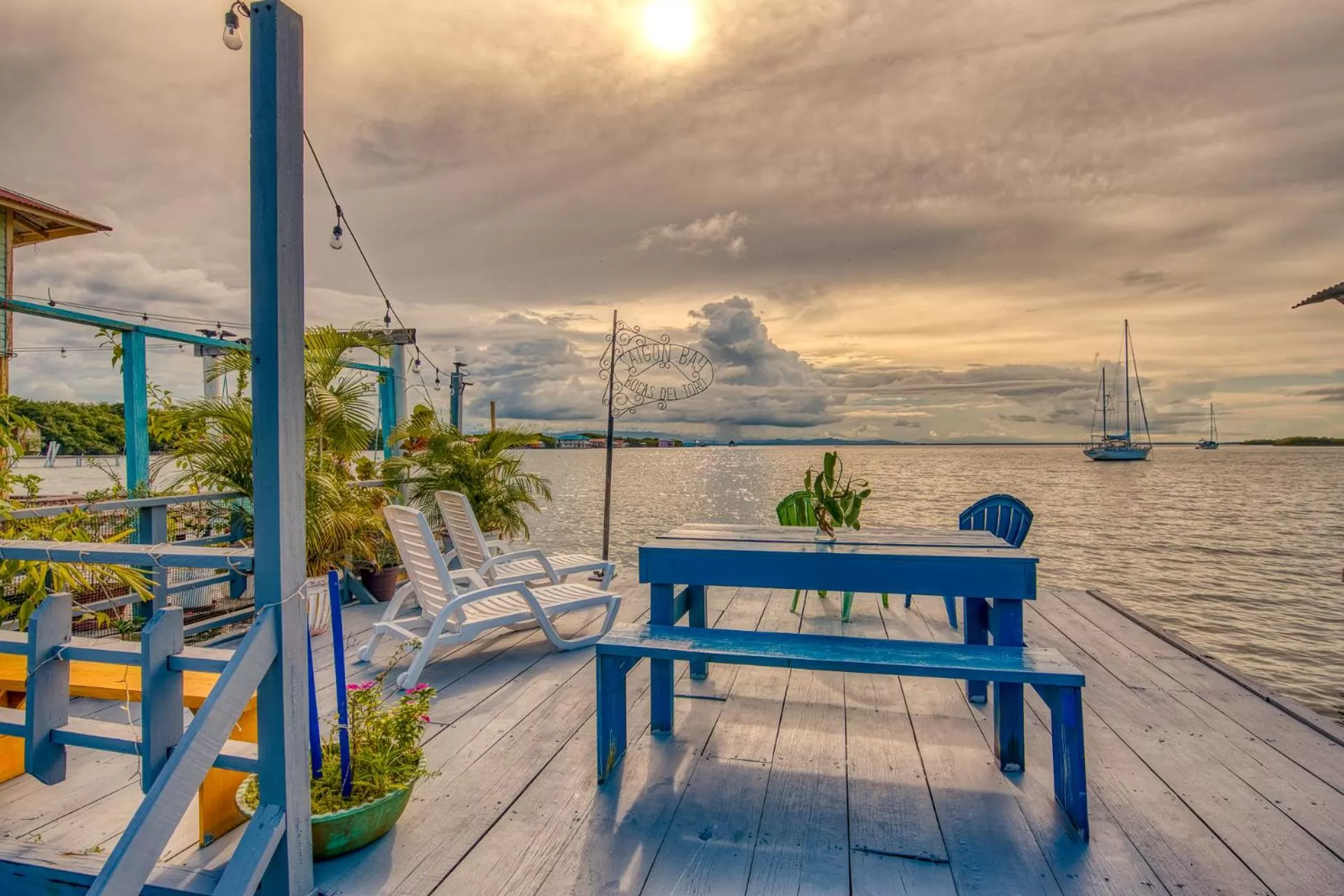 Balcony/Terrace in Saigon Bay Bed & Breakfast