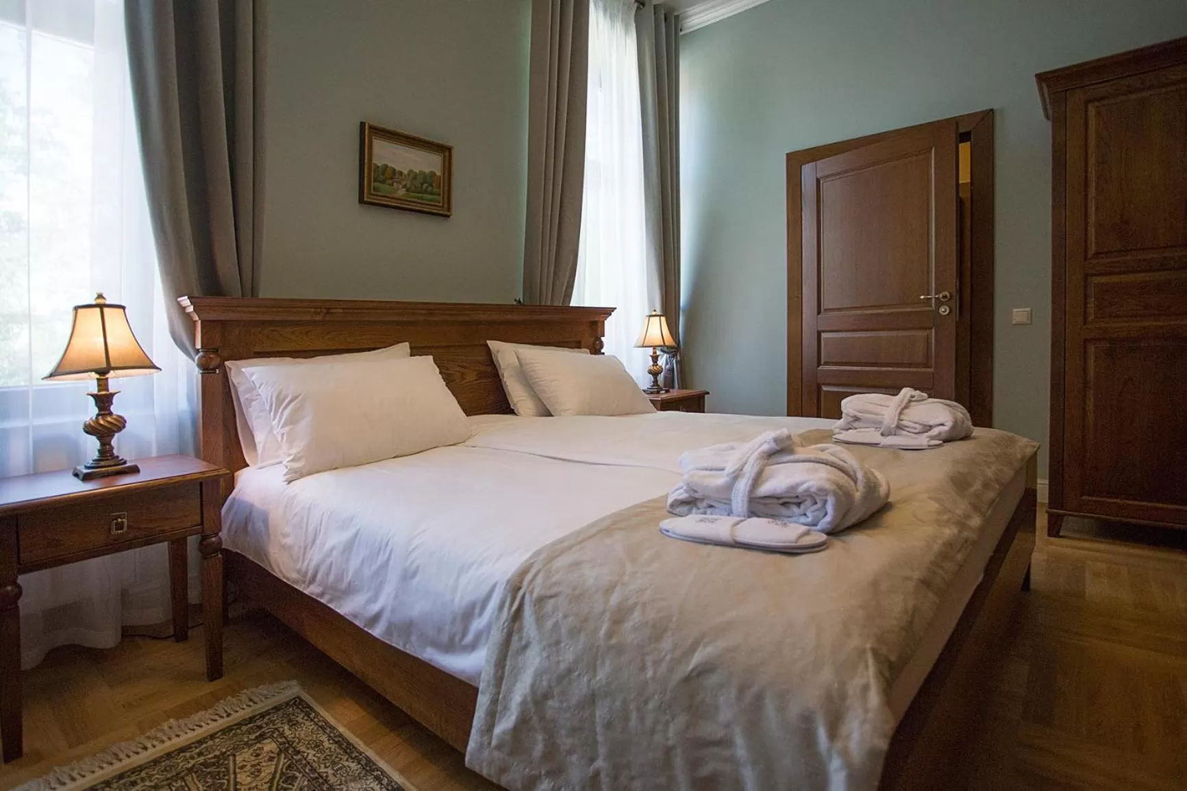 Day, Bed in Pałac Polanka