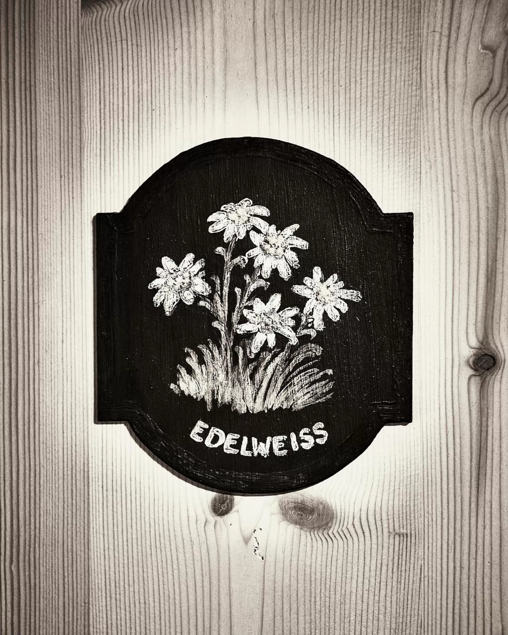 Bedroom in Berghaus Alpenrösli