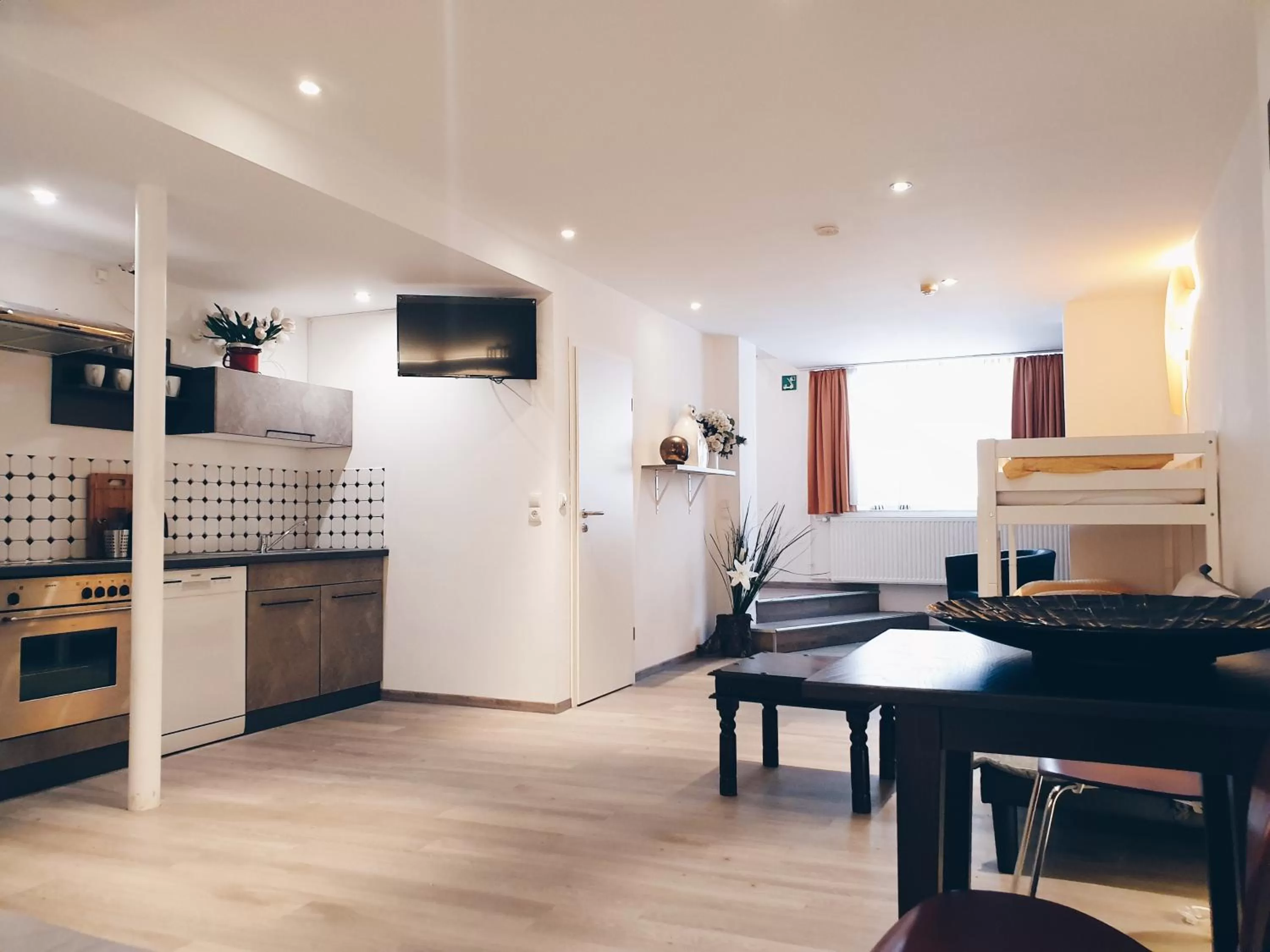 Bathroom in Ford Apartment Bremen City Center